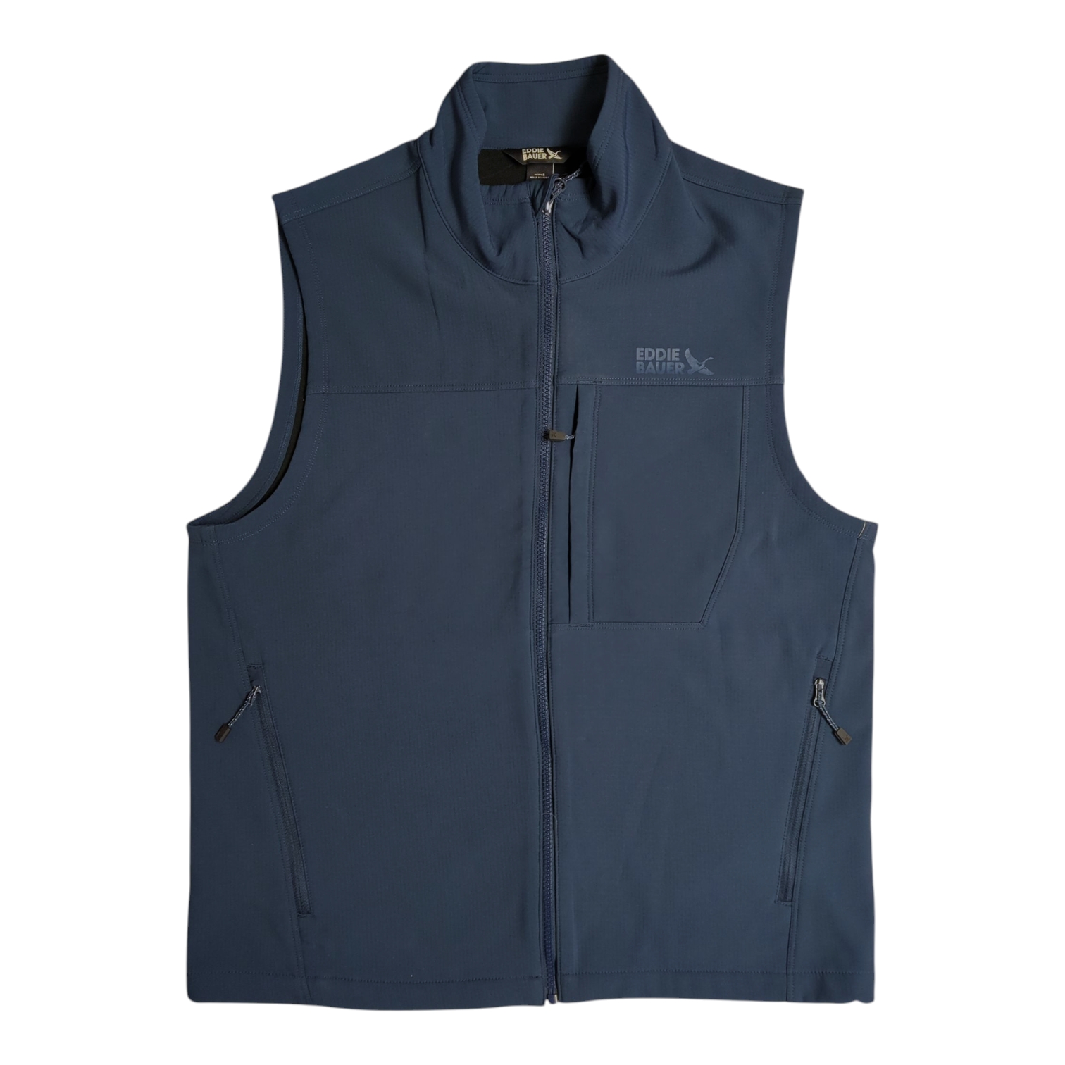 Eddie Bauer Mens Lightweight Full Zip Softshell Vest 5790₽