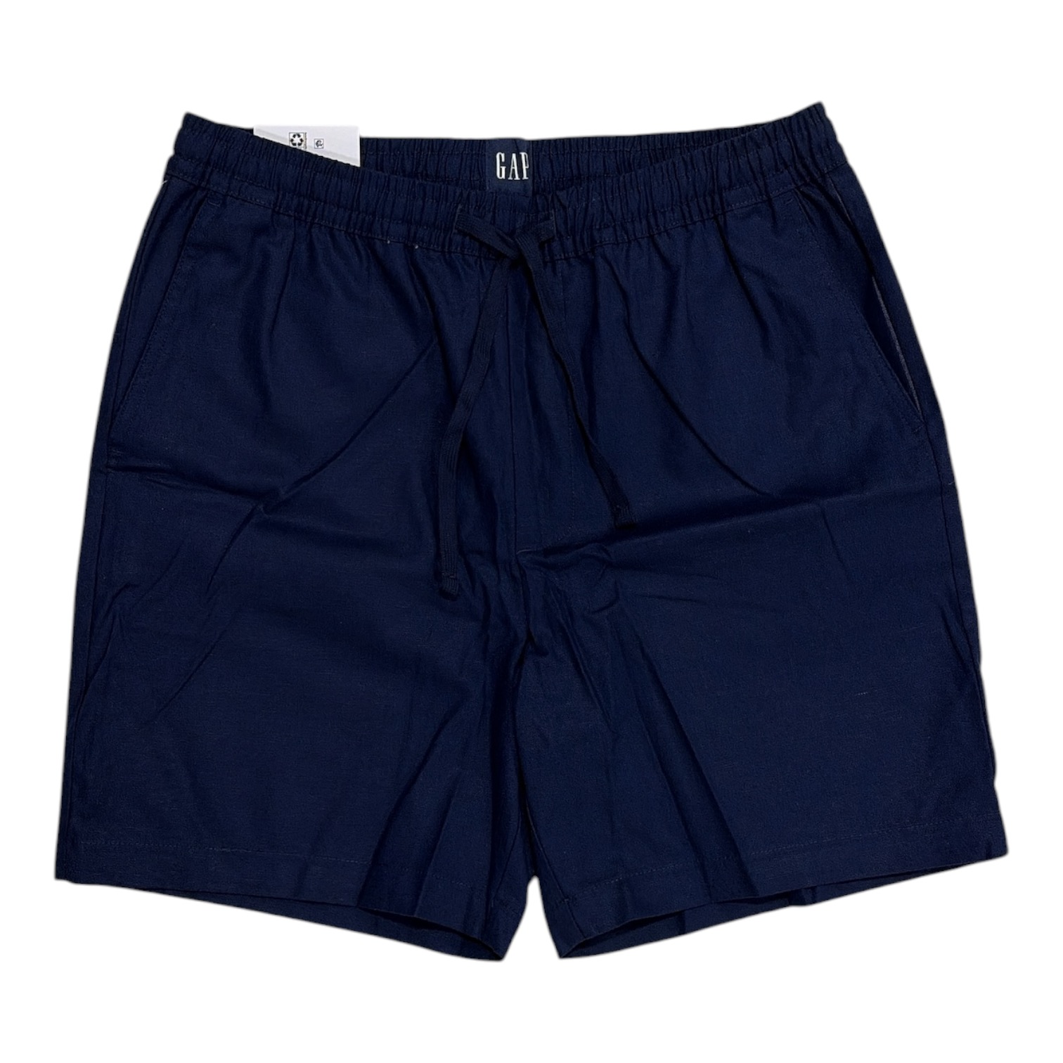 Gap Men’s Breathable Soft Woven Linen Pull-On Easy Fit Short