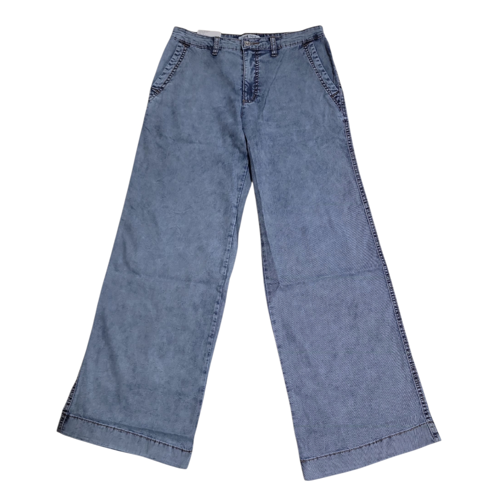 Nine West Women’s Super Soft Comfortable Mid-Rise Wide Leg Pants