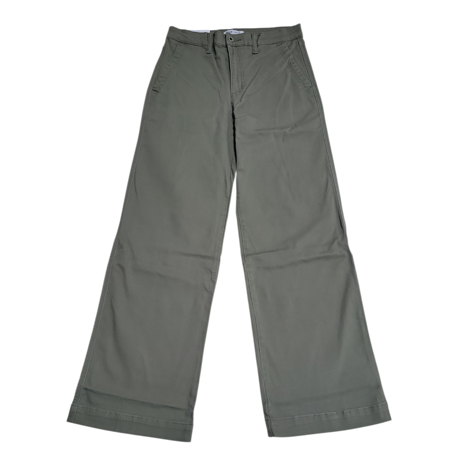 Nine West Women’s Pockets Comfortable Mid-Rise Wide Leg Pants