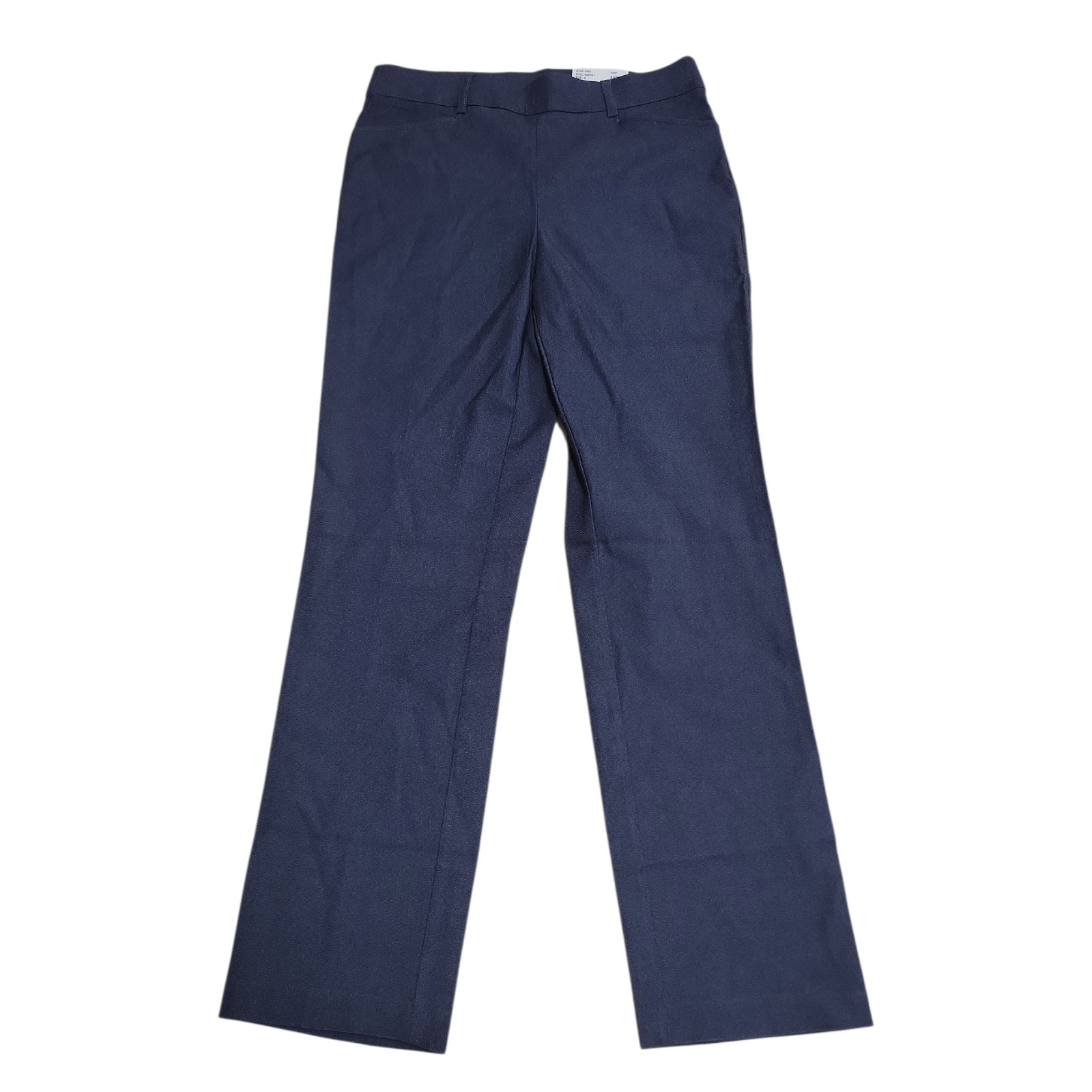 Rafaella Women's Pull-On Pockets Slim Straight Leg Stretch Pant