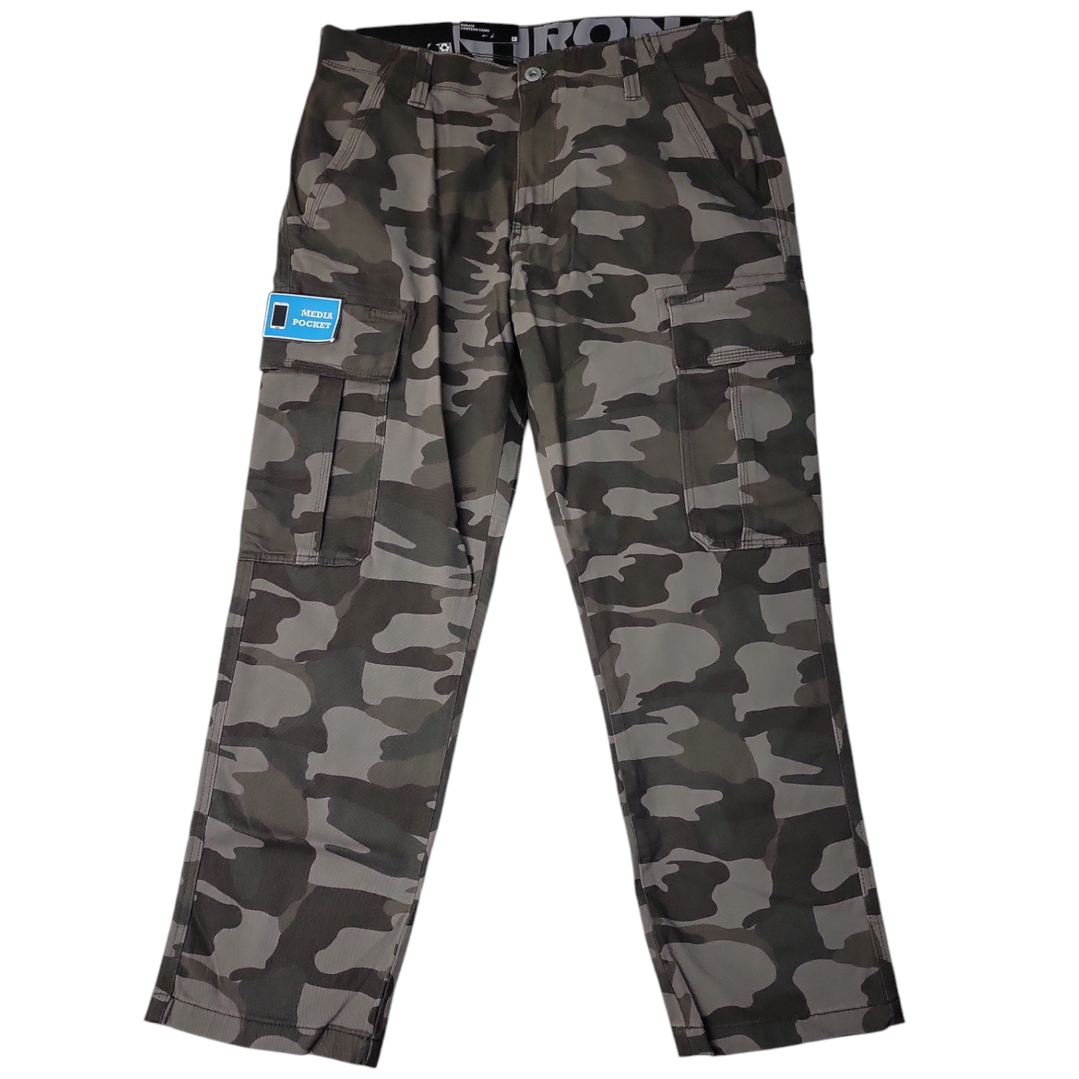Iron Clothing Men's Straight Fit Flex Waistband Patriot Cargo Pant - Picture 6 of 10