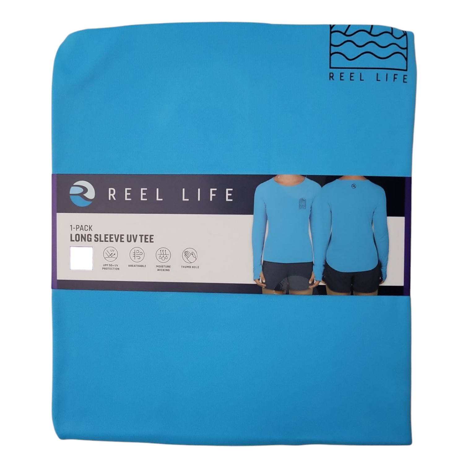 Reel Life Women's Long Sleeve UPF 50 Sun Protection T-Shirt - Picture 14 of 15