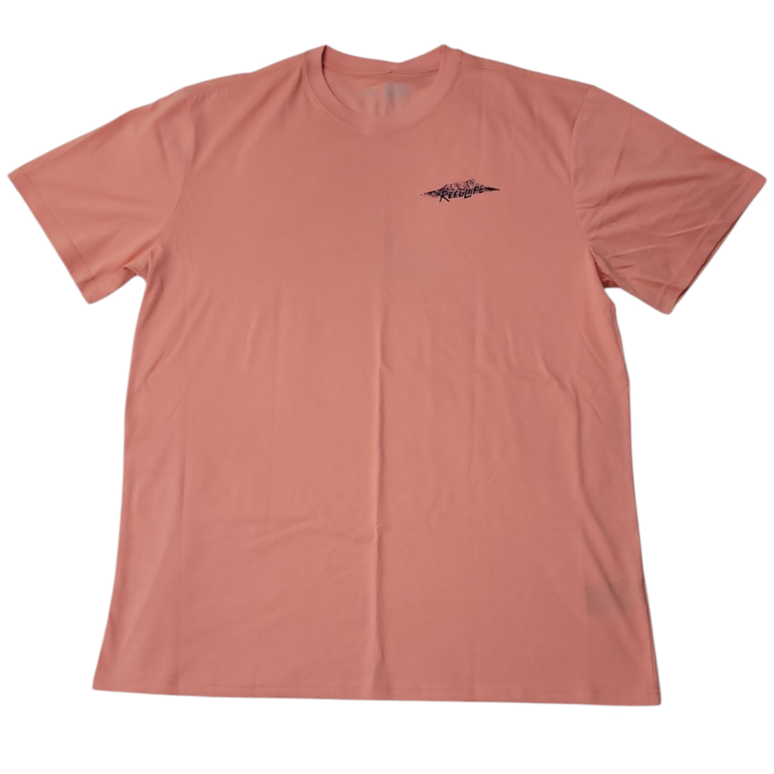 Мужская футболка Reel Life с коротким рукавом свободного кроя и графическим принтом