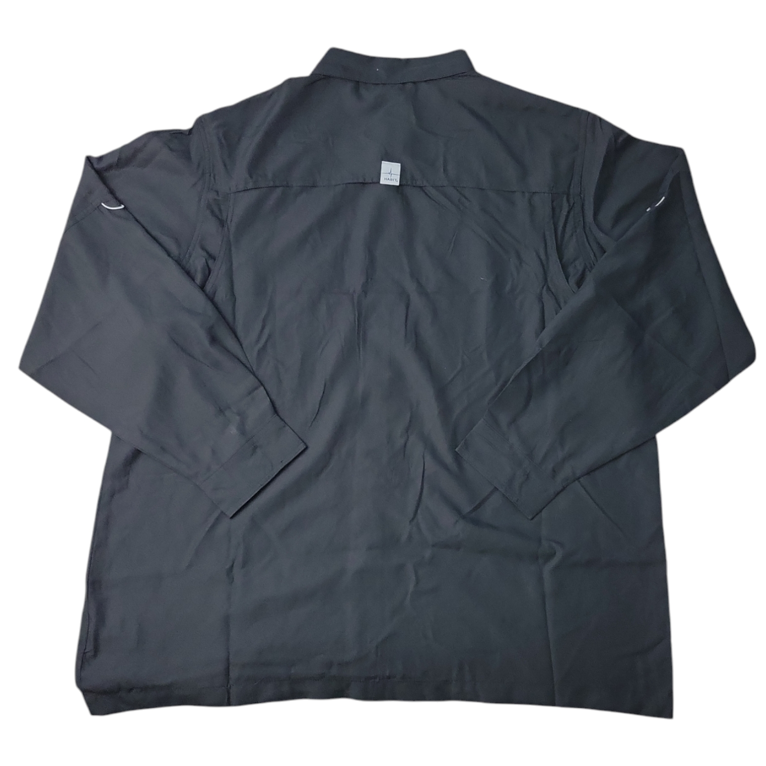 Habit Men's Long Sleeve Blue Springs 40+ UPF Quick Dry Shirt, TS10480 - Picture 7 of 14