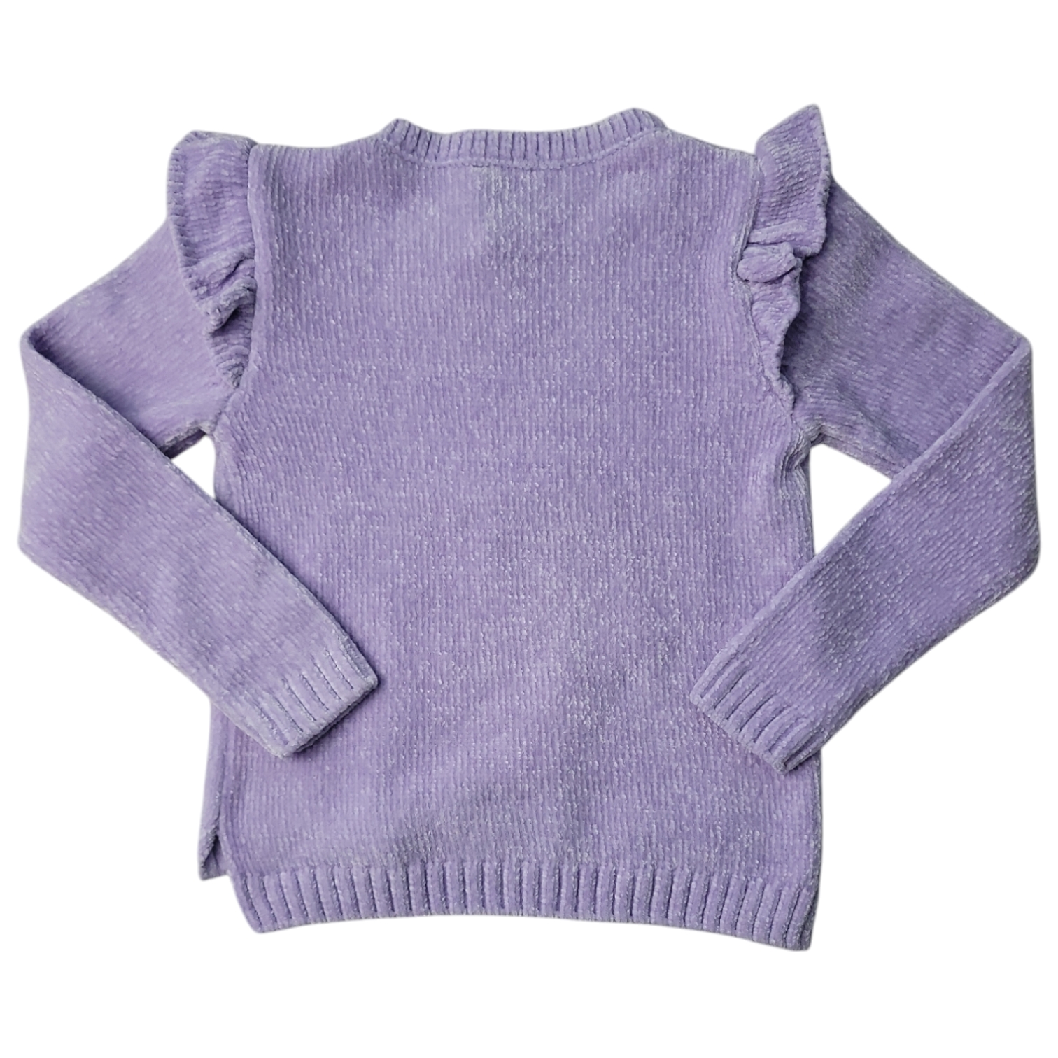 Zunie Girls Holiday Relaxed Fit Soft & Cozy Chenille Sweater - Picture 10 of 10
