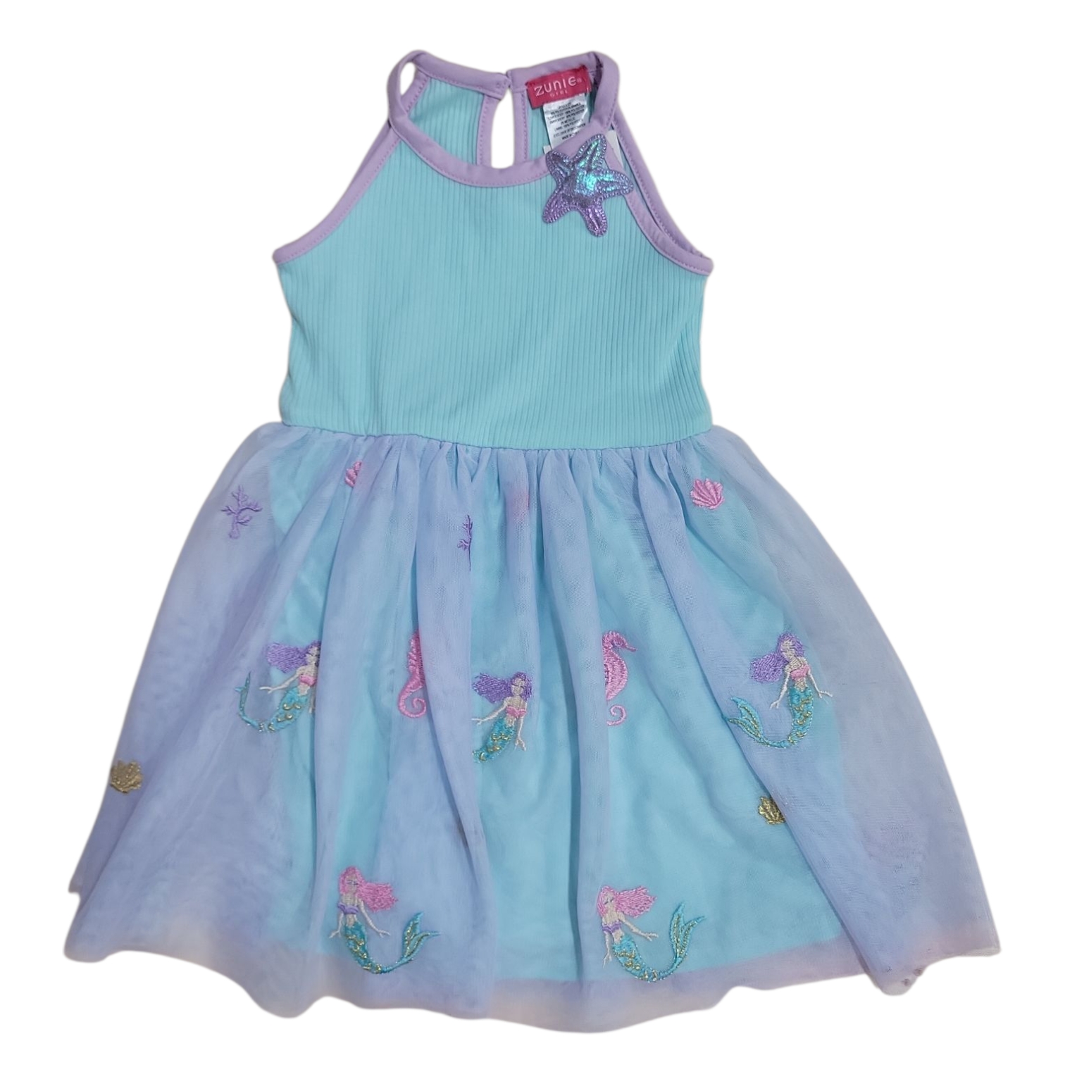 Zunie Girls Soft Comfortable Pullover Lightweight Tutu Dress - Picture 11 of 13