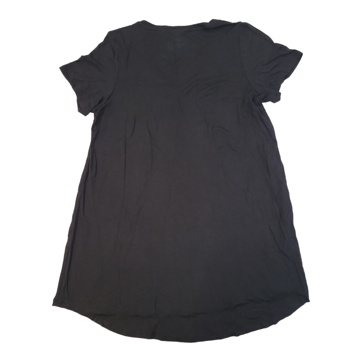 Hue Women's Short Sleeve V-Neck Super Soft Stretch Perfect Legging Tunic Tee - Picture 4 of 5