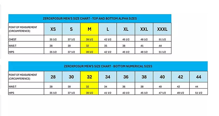 ZeroXposur Men's UPF 50+ Sun Protection Swim Trunk - Picture 7 of 16