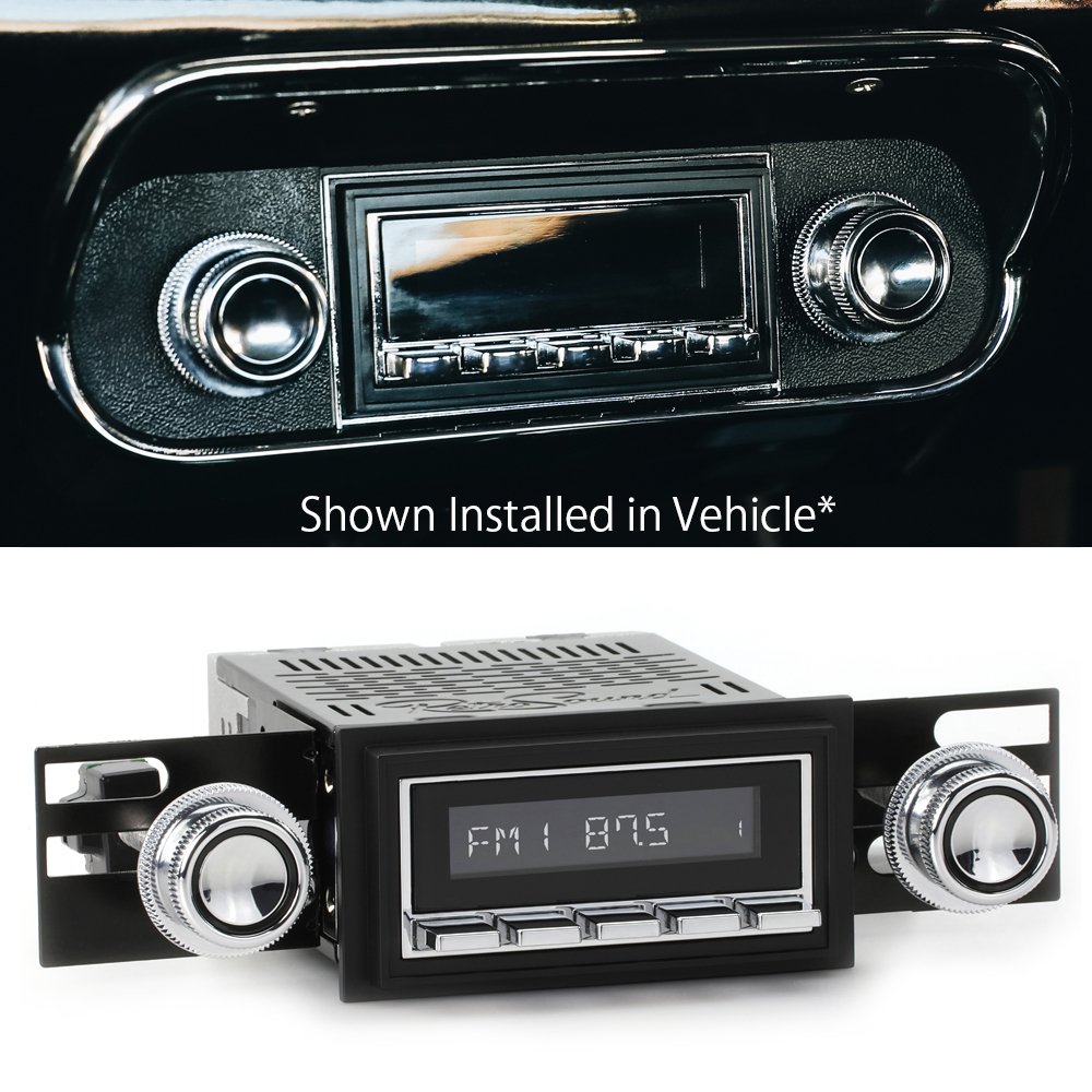 RetroRadio Compatible with 1967-68 Ford Mustang LAC-M1-226-08-77