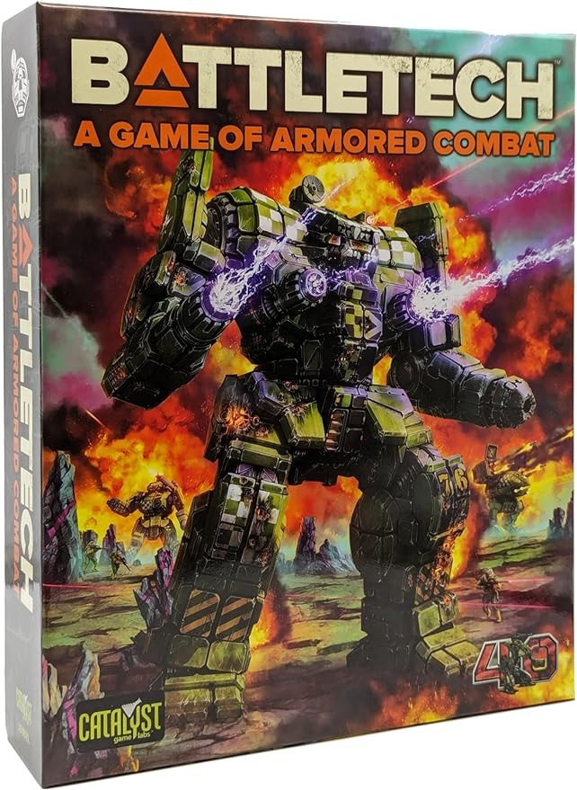 Battletech: A Game Of Armored Combat 40th Anniversary Edition – Catalyst Game Labs CYT 3500XL