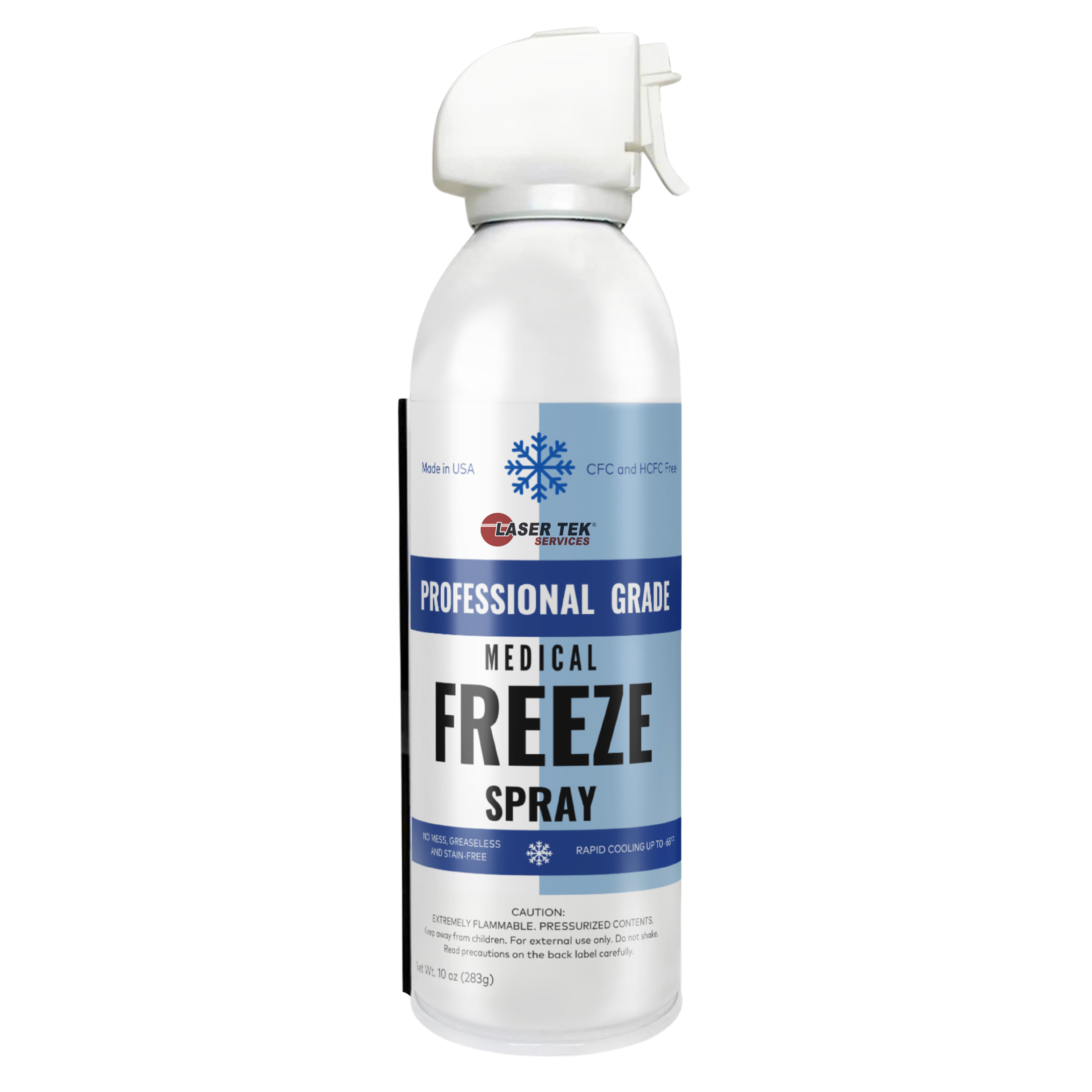 LTS Professional Grade 152A Refrigerant Medical Freeze Spray - 10oz