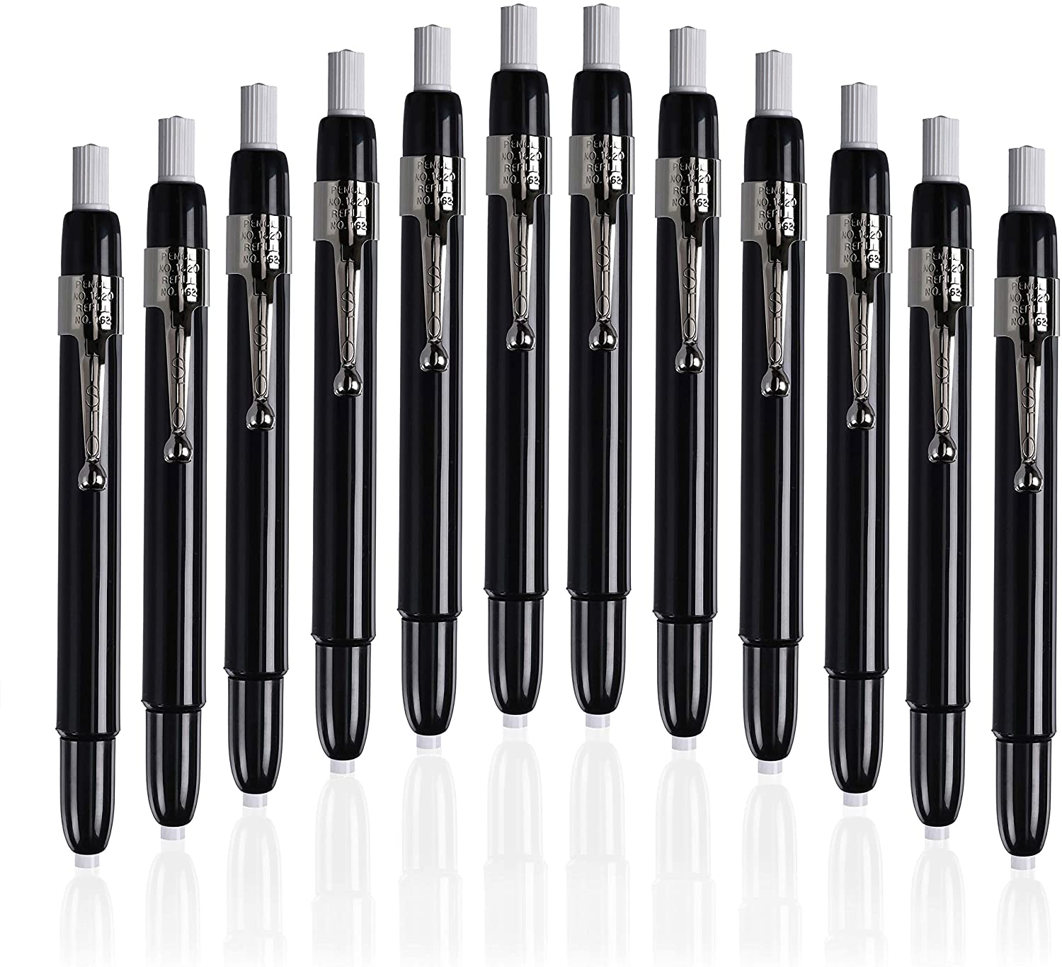Listo 1620 Marking Pencils - Box of 12 White - China Marking Grease Wax Pencils