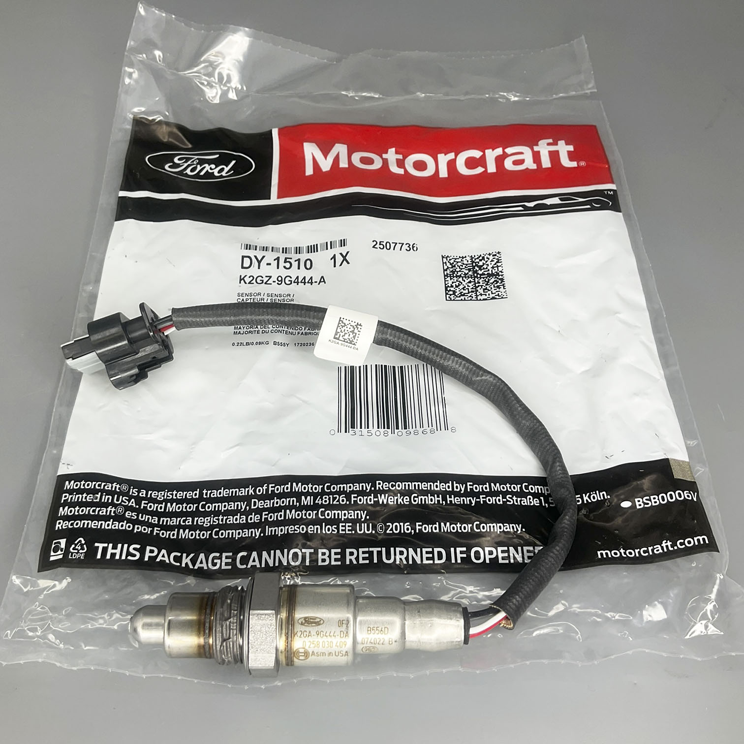 da-2masa　1208 Amazon.com: NTK 24434 Oxygen Sensor , Black : Automotive