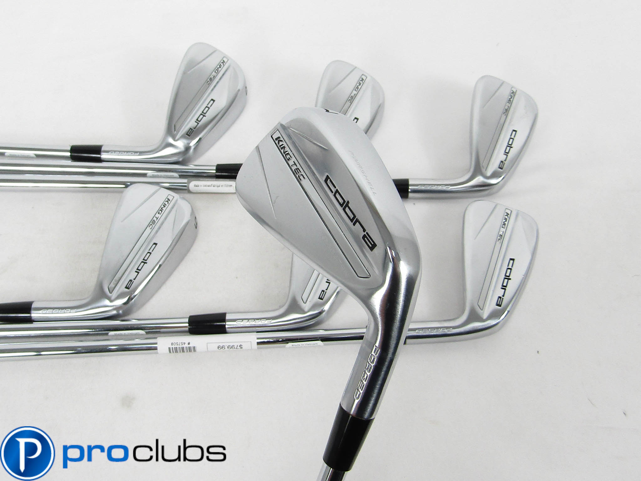 Fers Cobra KING Tec X 2025 - Set 4-PW+GW - KBS Tour Lite Stiff - Homme Droitier