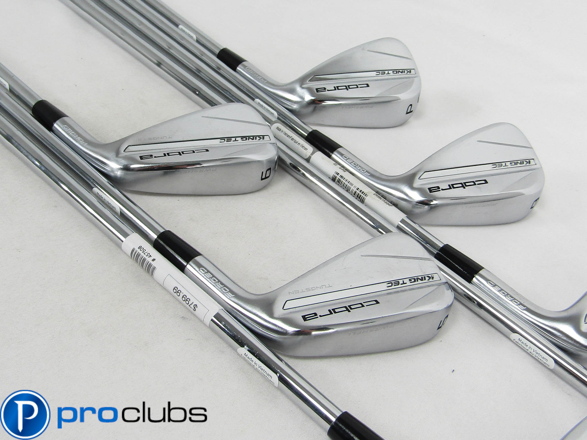 Fers Cobra KING Tec X 2025 - Set 4-PW+GW - KBS Tour Lite Stiff - Homme Droitier