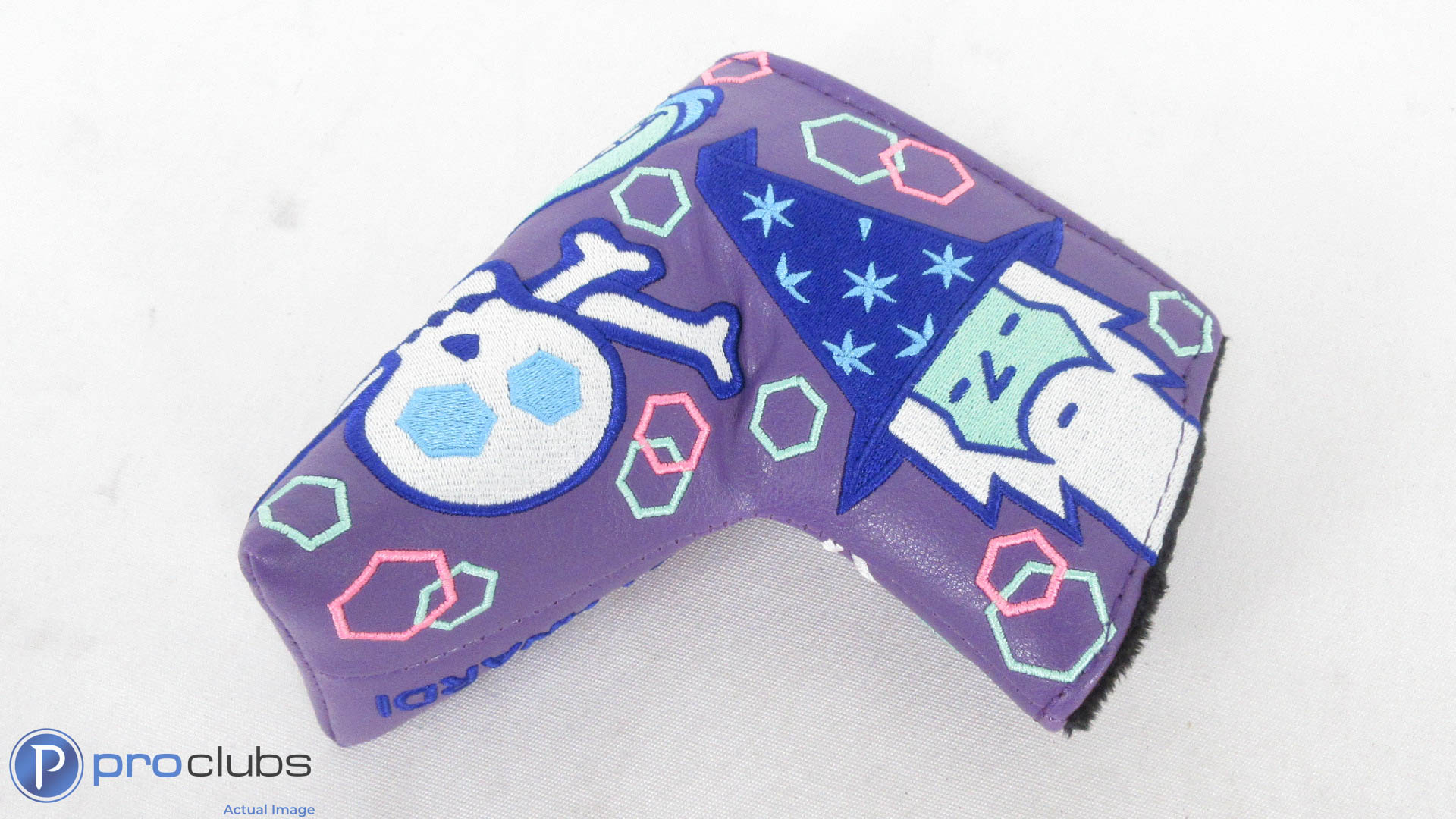 RARE! Bettinardi Purple Multi Icon Blade Putter Headcover- 401072  display picture 1