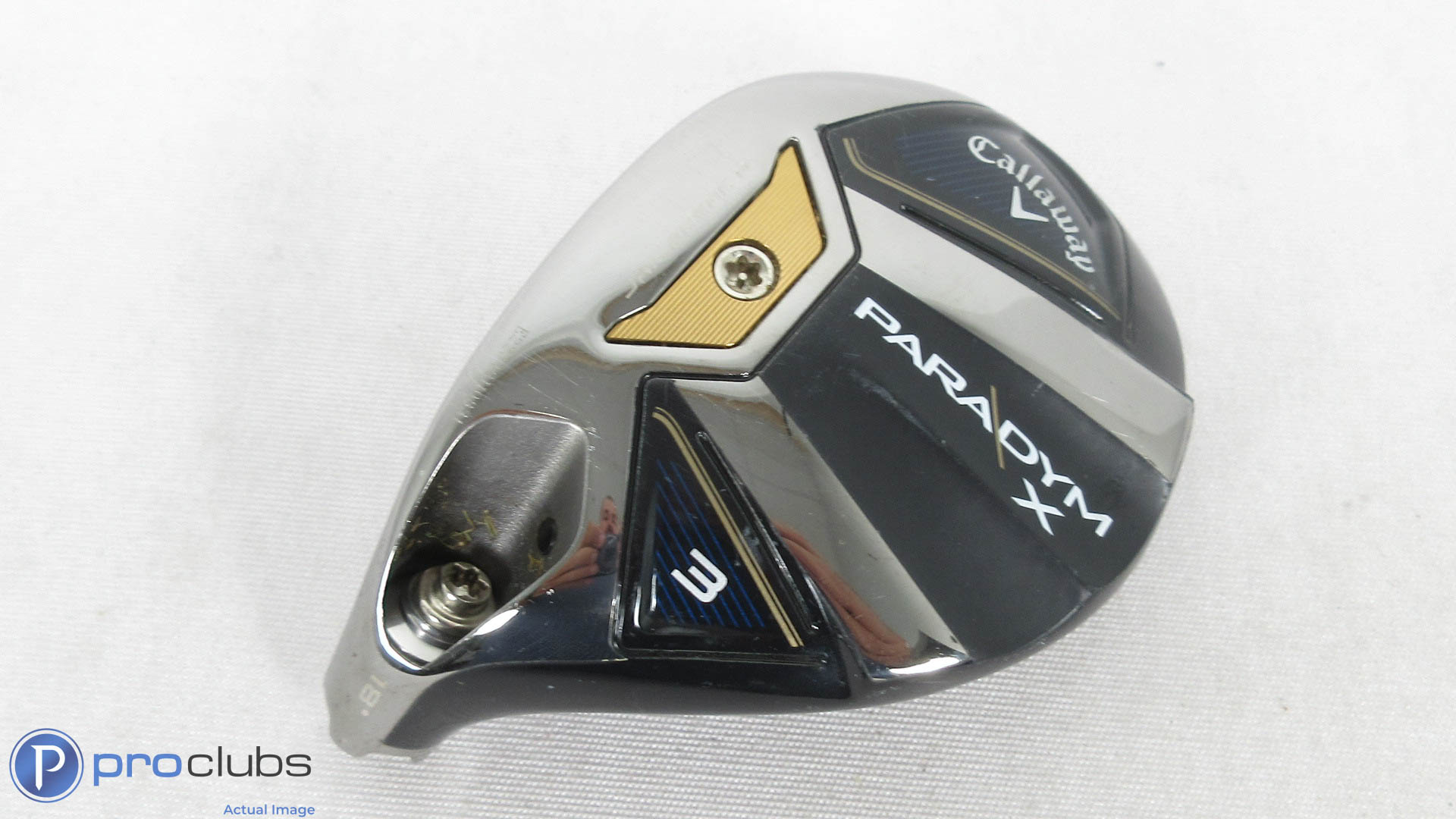 Left Hand Callaway Paradym X 18* - 3 Hybrid - Head Only - L/H