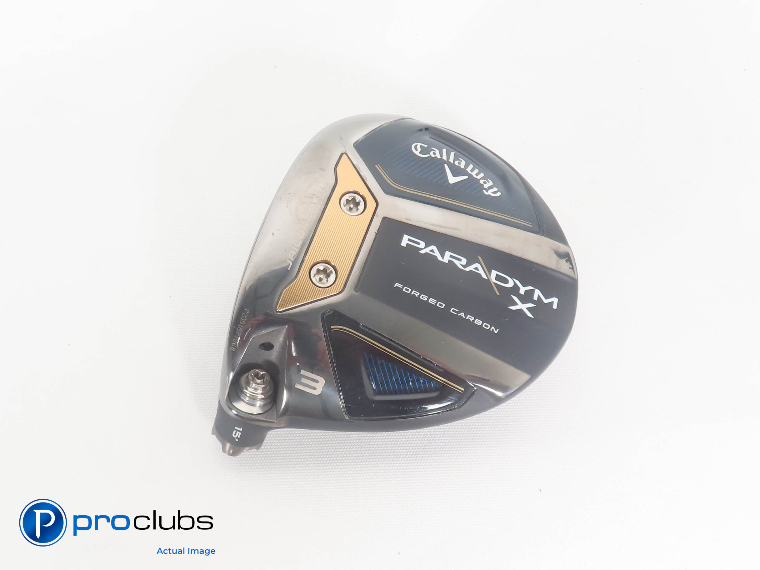Left Handed Callaway Paradym X 15* 3 Wood - Head Only - L/H