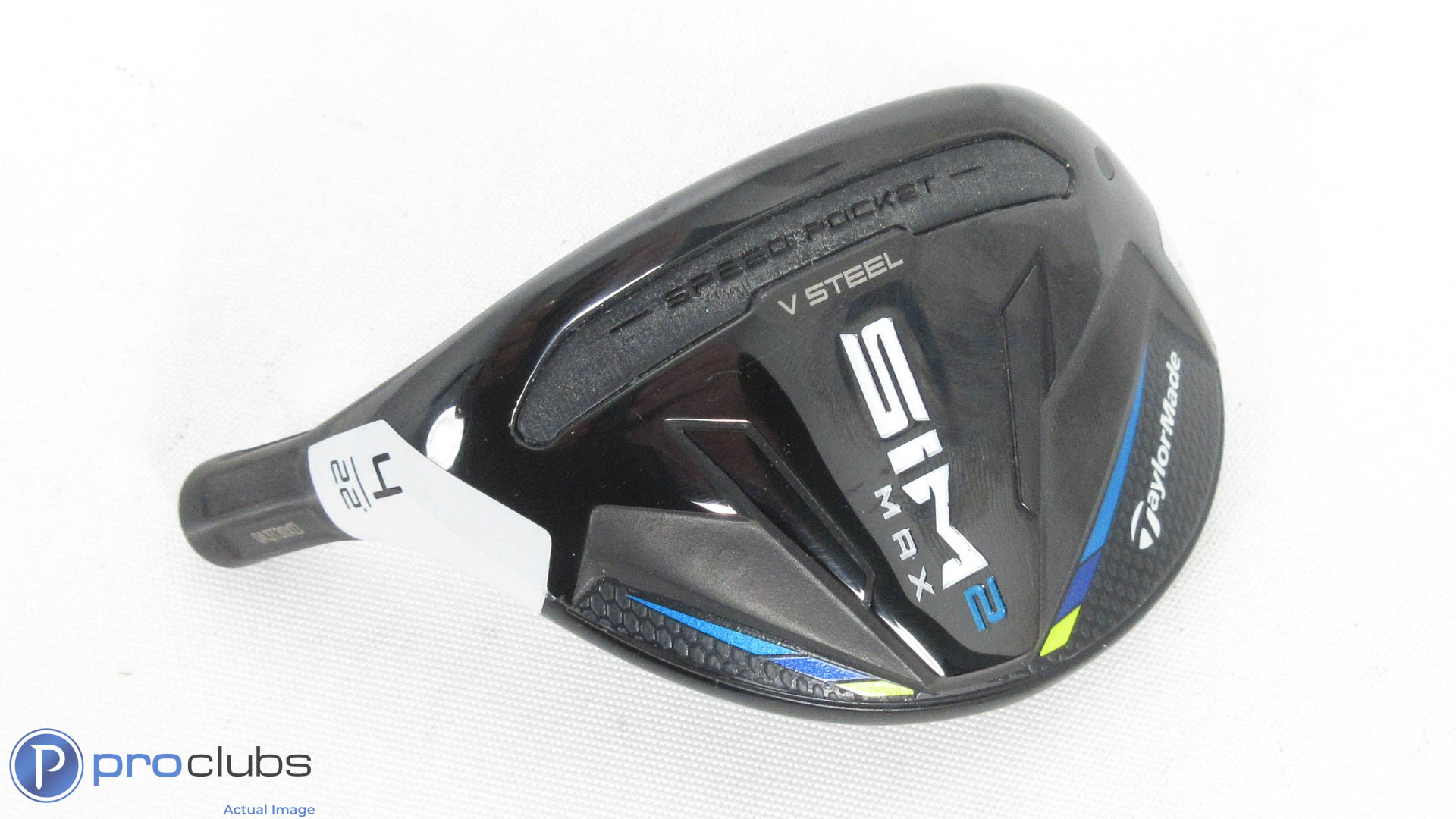 Excellent! Left Handed TaylorMade SIM2 MAX 22* 4 Hybrid - Head