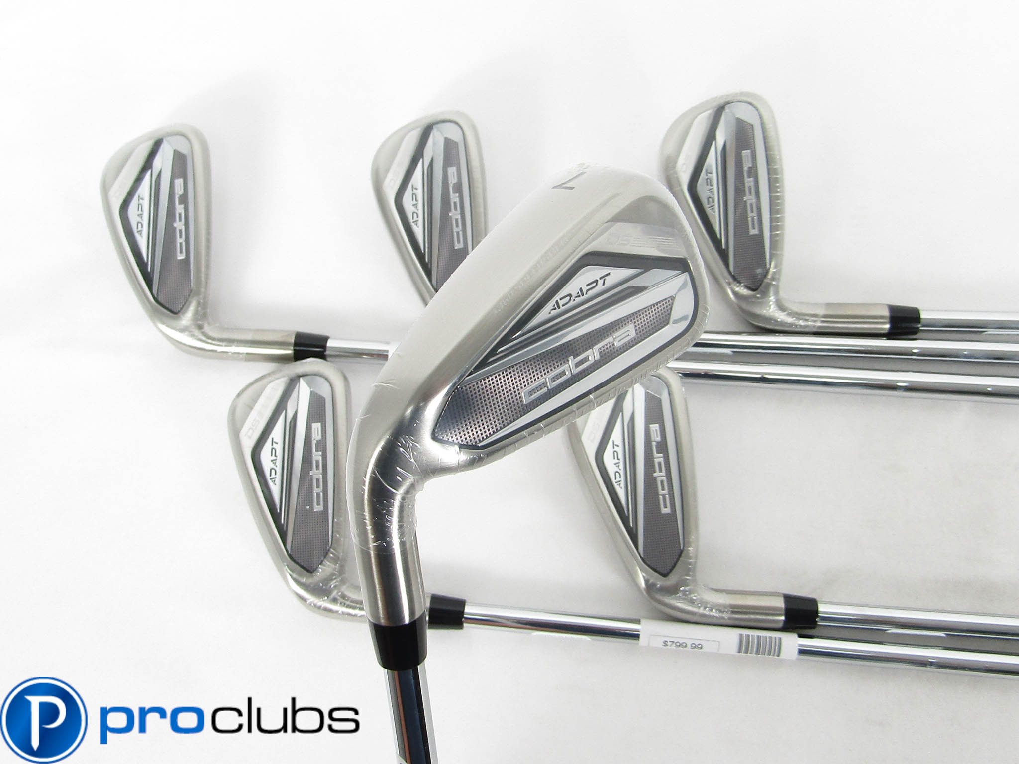Fers De Golf Cobra DS-Adapt - Set 5-PW, Acier KBS Tour Lite, Regular Flex, Neuf En Boîte