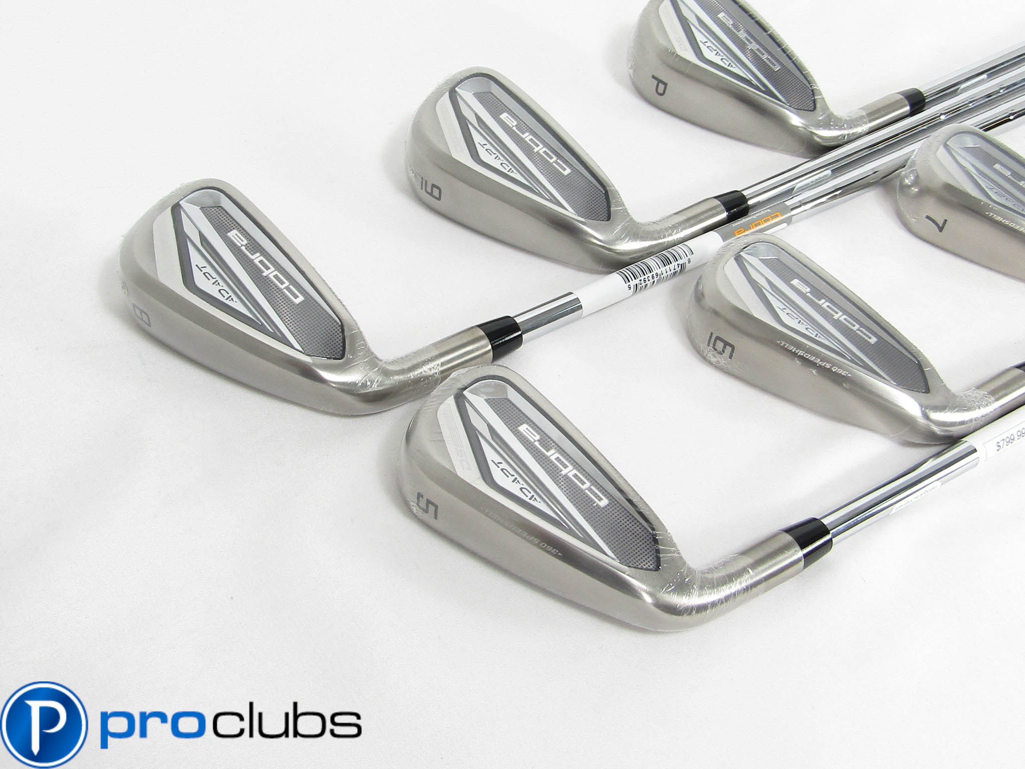 Fers De Golf Cobra DS-Adapt - Set 5-PW, Acier KBS Tour Lite, Regular Flex, Neuf En Boîte