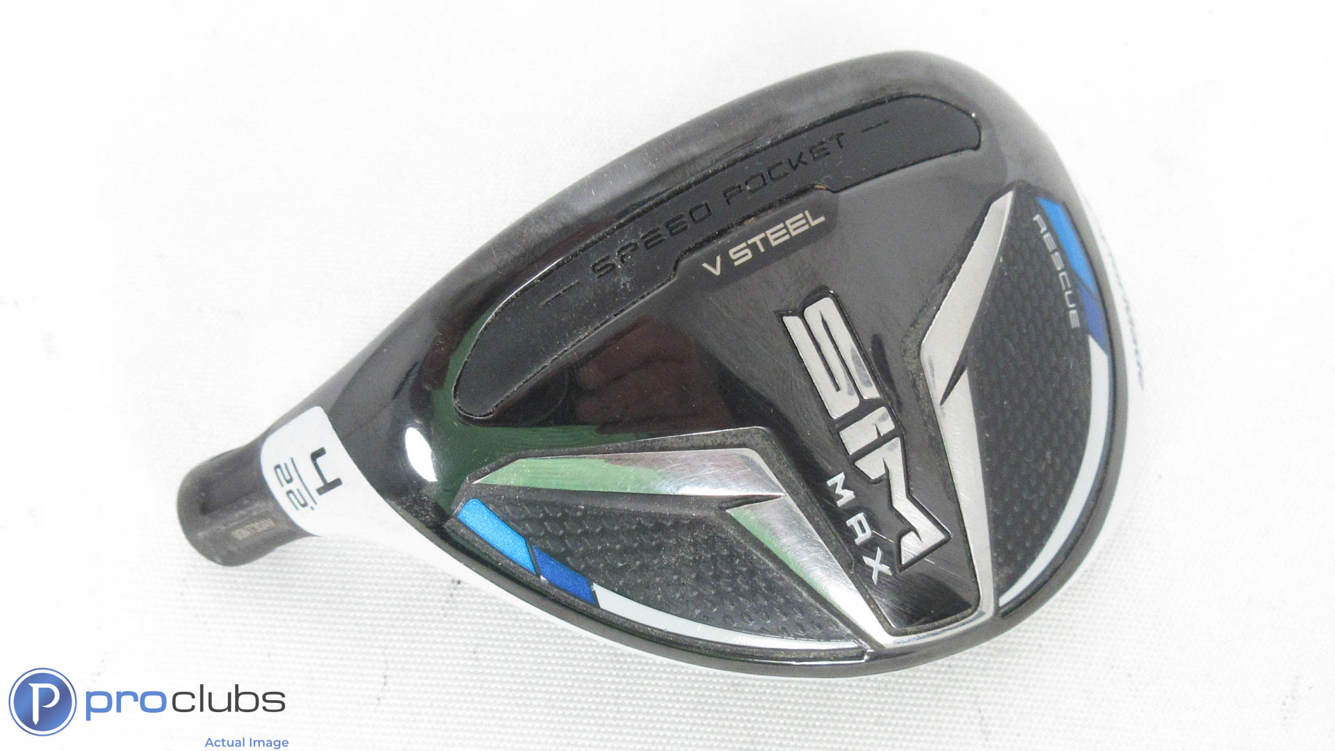 LH Taylormade Stealth 2 Plus + 22* #4 Hybrid Club Head Only Good 1205041 Lefty - Mikes Golf Outlet