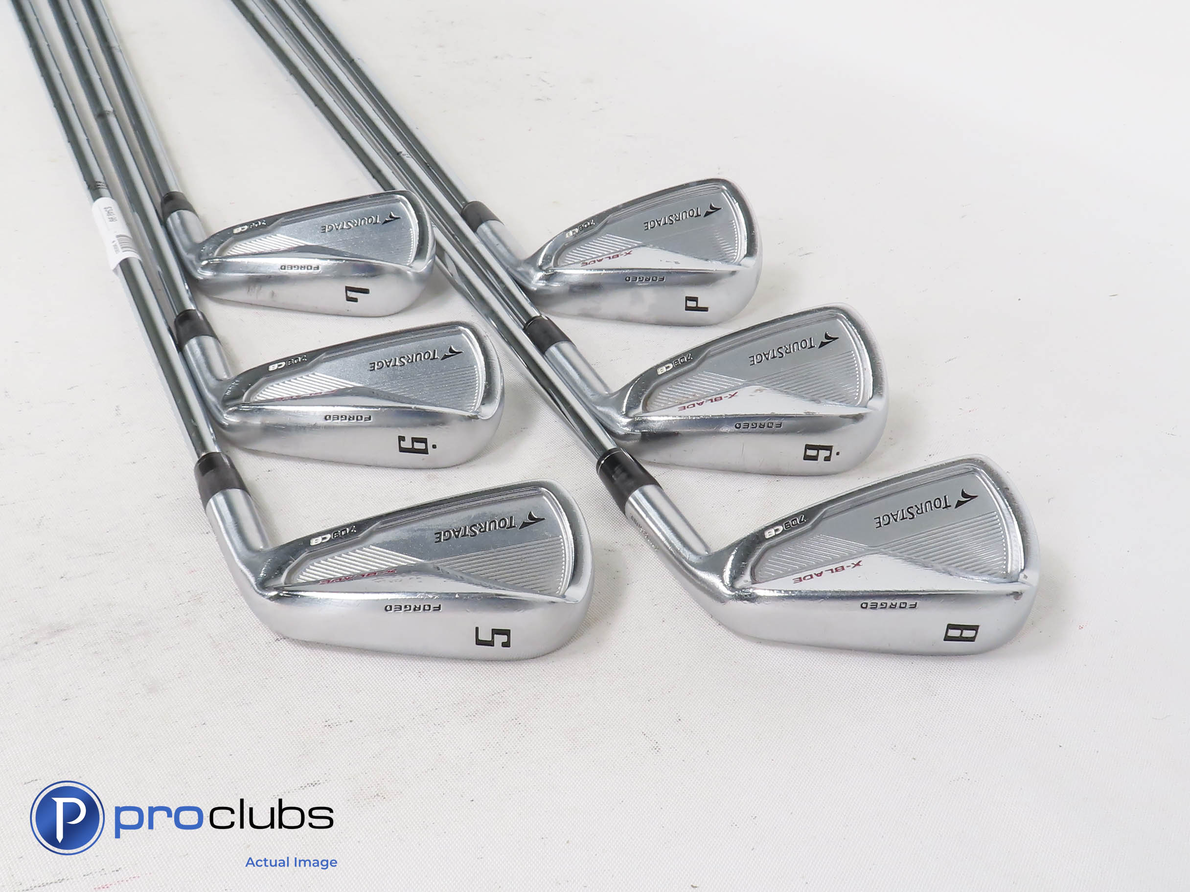 クラブ TOURSTAGE X-BLADE CB DG S300 6-P BRIDGESTONE TOURSTAGE X-BLADE CB 4-P 7pc Head Only IRONS SET