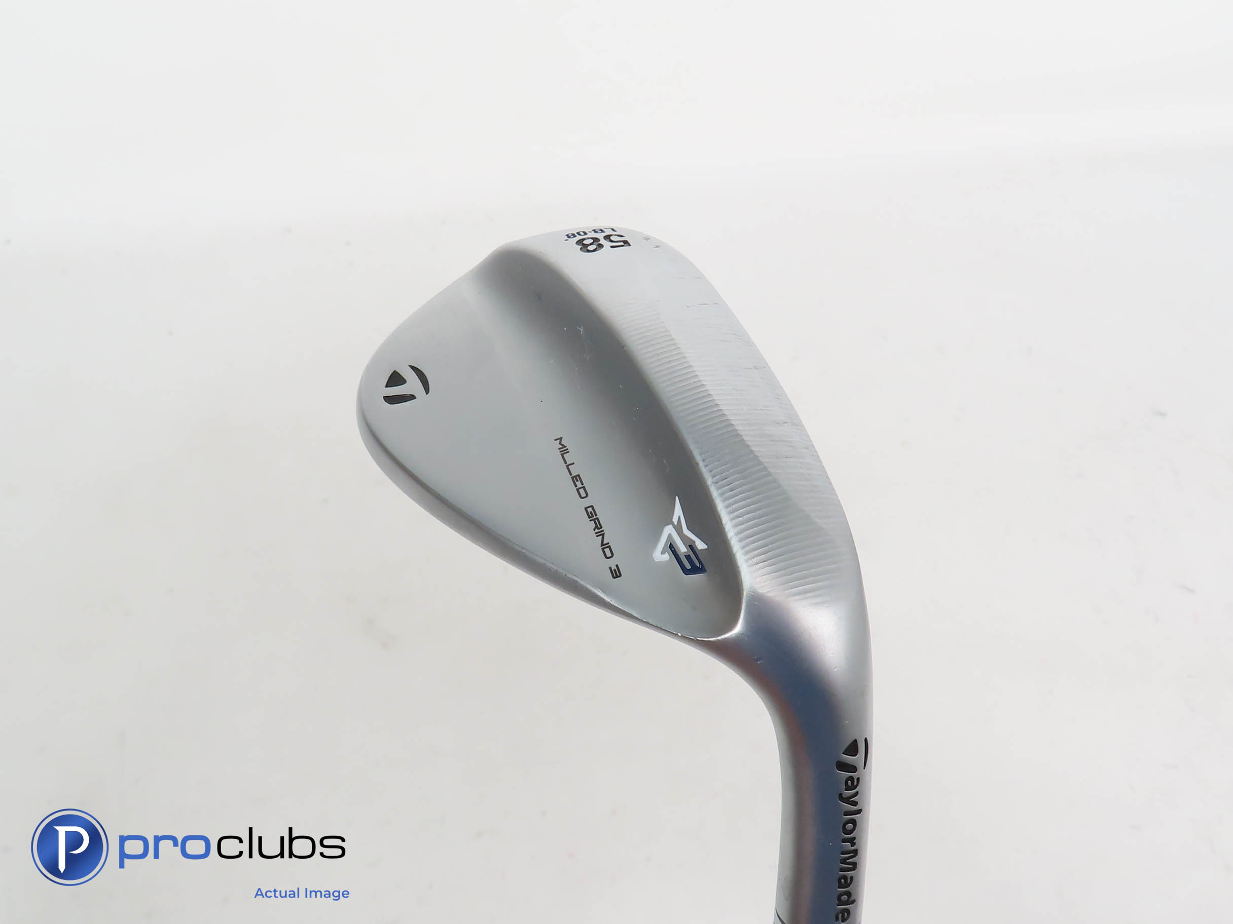 最安挑戦！ Nice TaylorMade Milled Grind 3 Chrome LB 58*(8*) Wedge クラブ