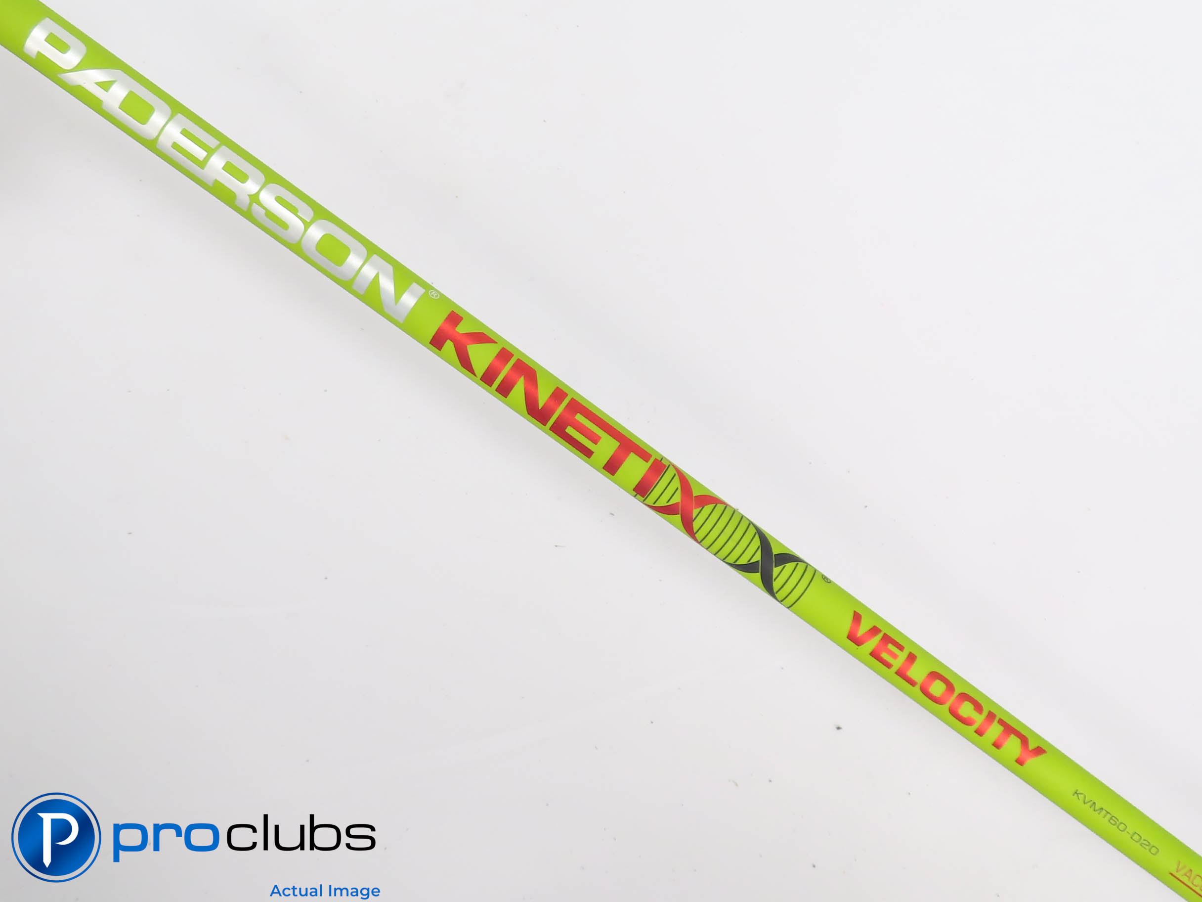 PADERSON KINETIXX VELOCITY KVMT60-D20 Regular Flex DRIVER SHAFT 
