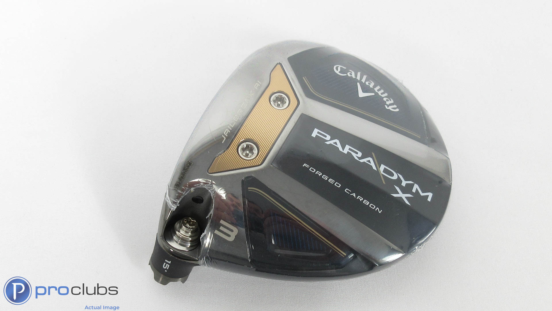 Left Handed! Callaway Paradym X 15* 3 Fairway Wood-Head Only  display picture 1