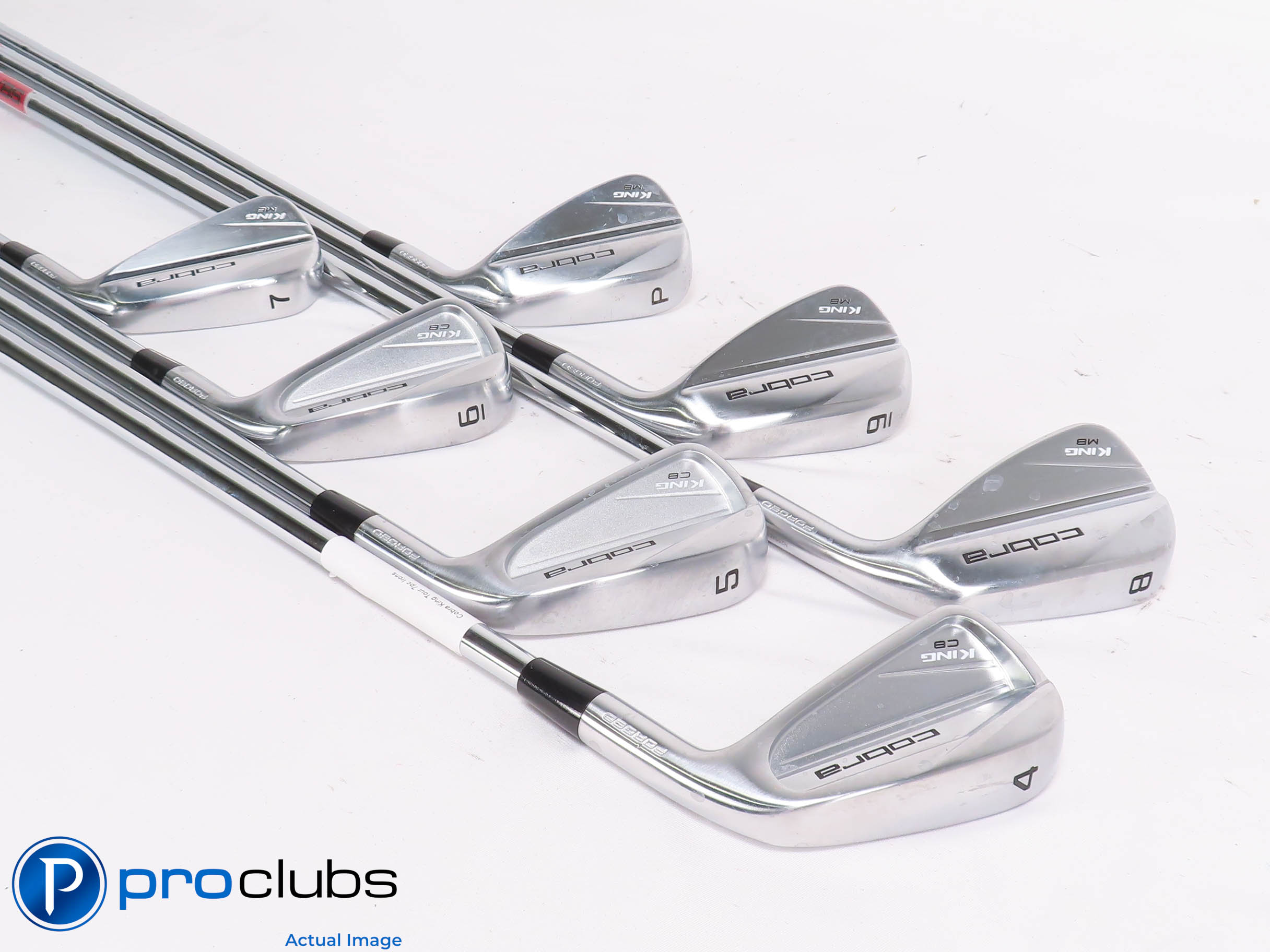 NEUF Cobra '23 KING CB/MB 4-PW Combo FER SET - KBS 120 Acier Stiff - 468520