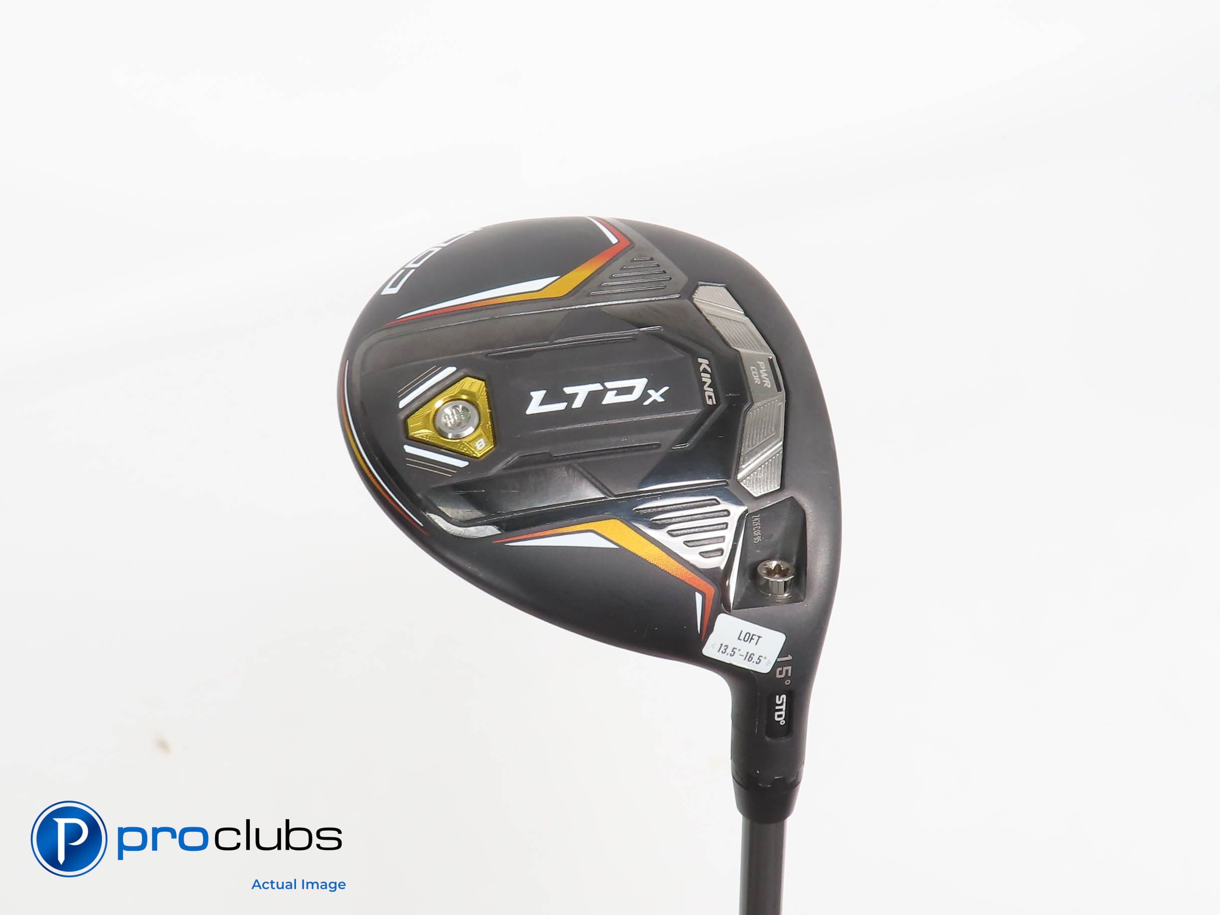 Cobra KING LTDx 15* 3 WOOD Blk/Gld - Riptide CB 50g Regular Flex