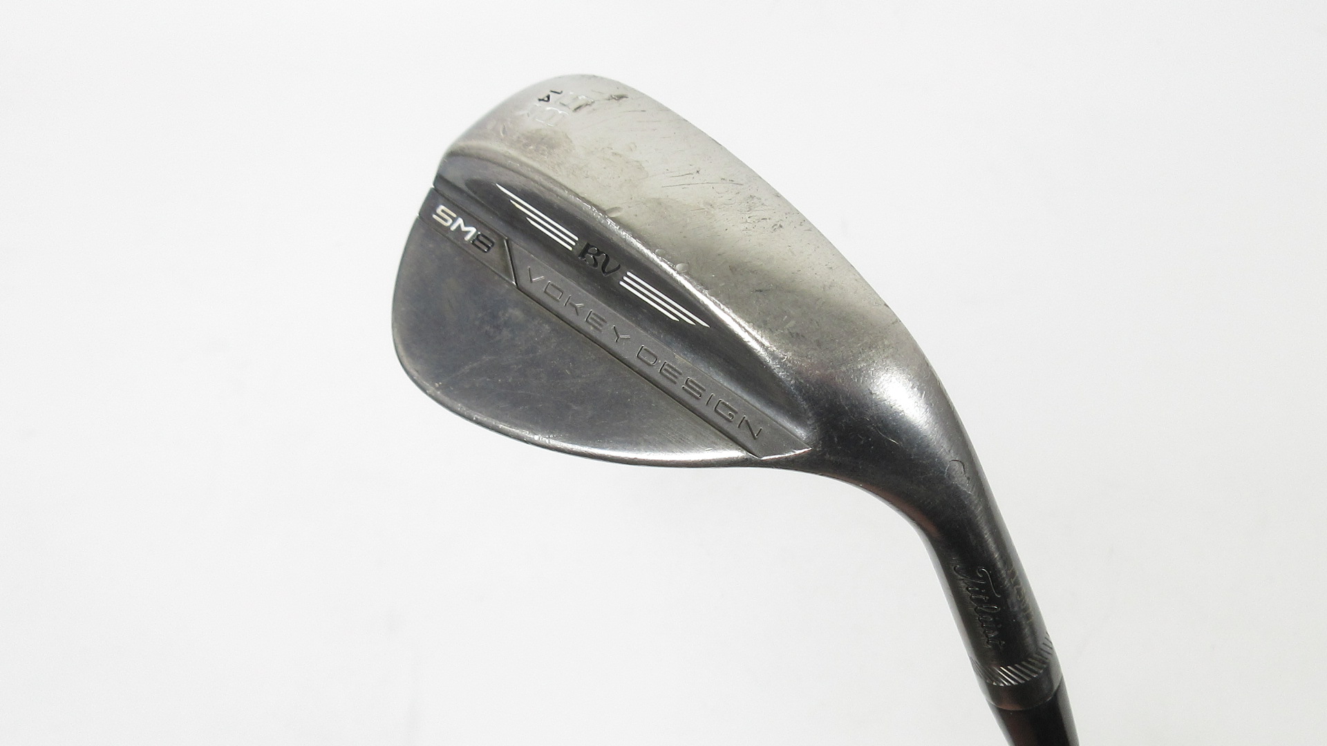 TITLEIST VOKEY SM8 BRUSHED STEEL 58° WEDGE (14-K) -RH