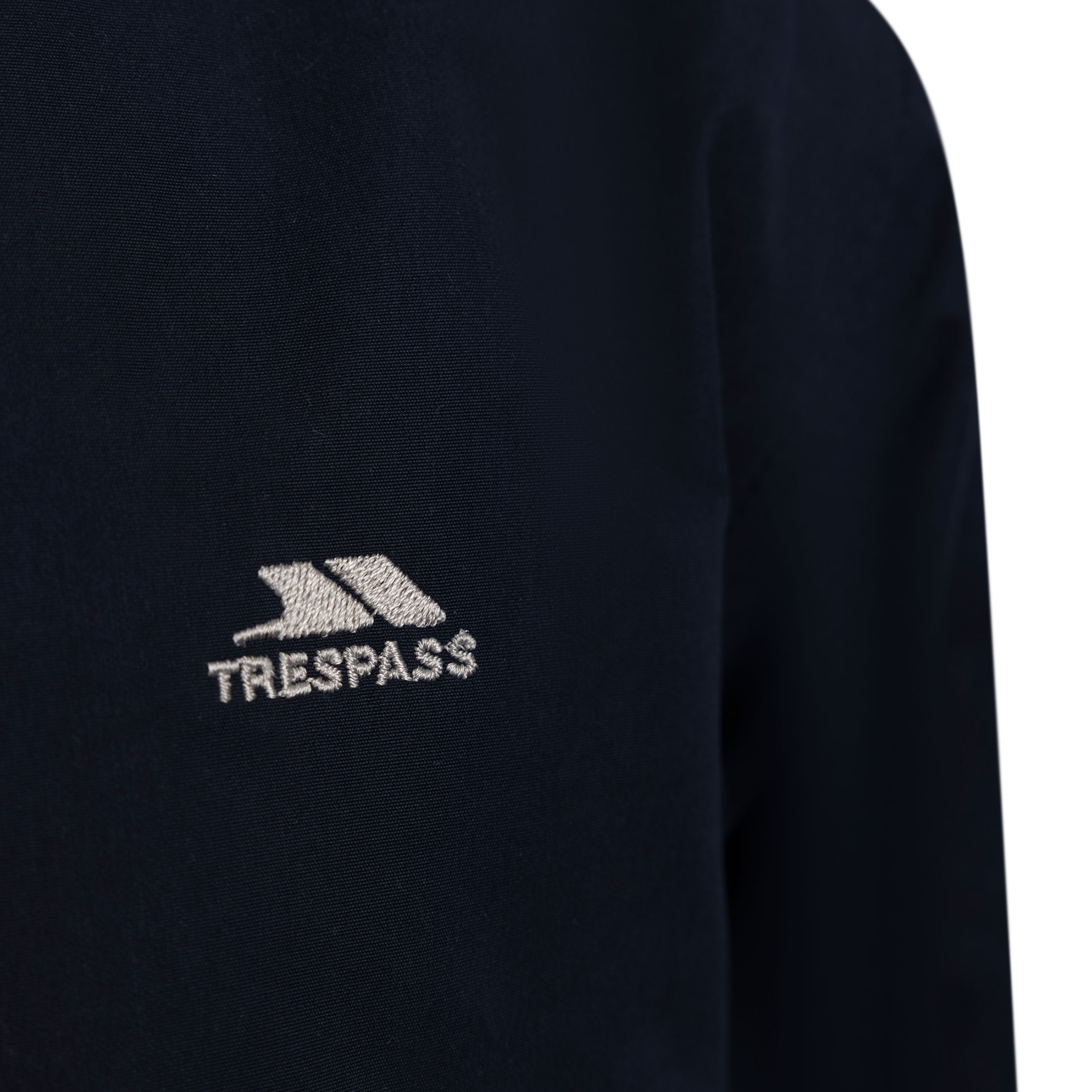 Trespass Boys Winter Fur Trim Kids Coat Padded Hooded Waterproof Jacket Braddan - Picture 7 of 8