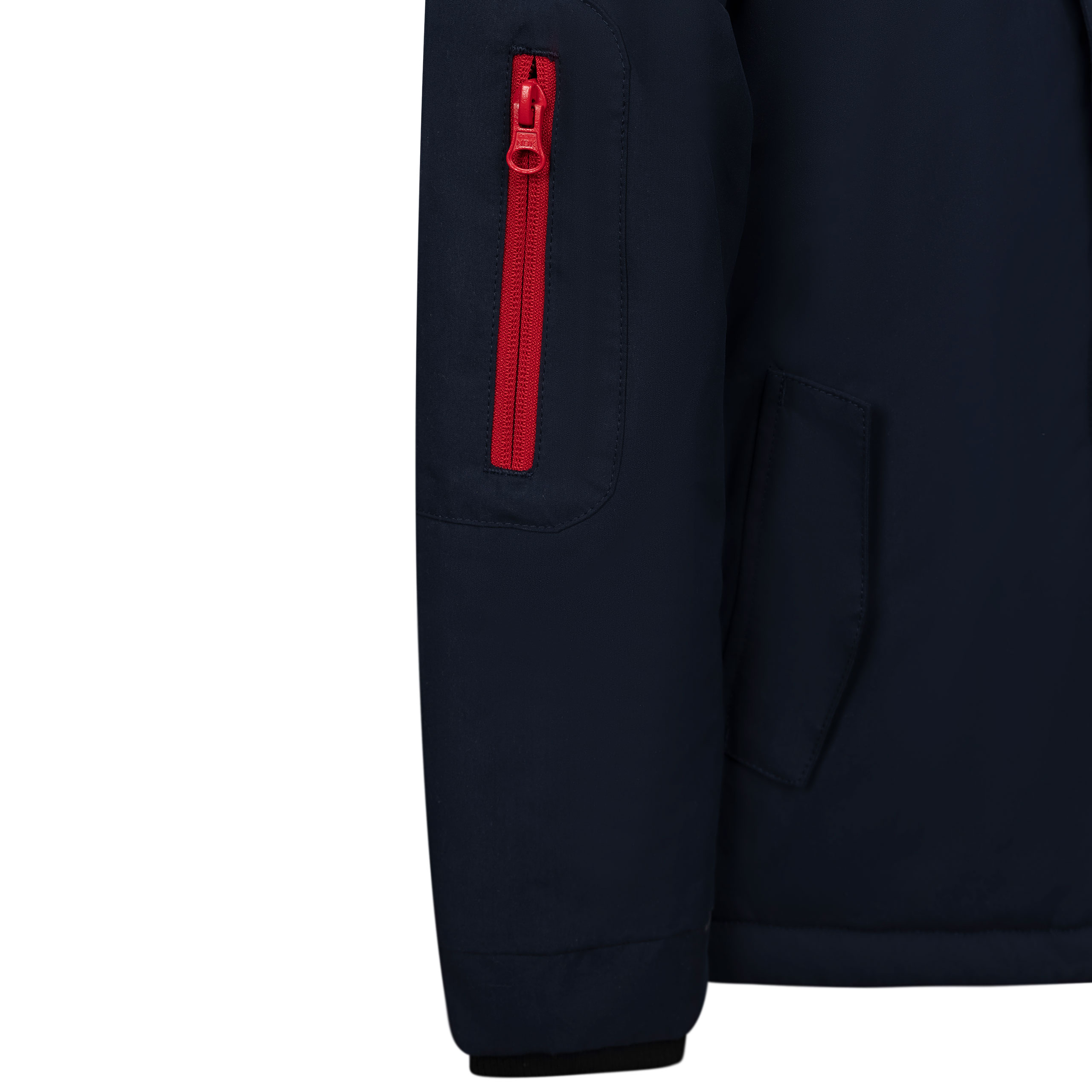 Trespass Boys Winter Fur Trim Kids Coat Padded Hooded Waterproof Jacket Braddan - Picture 8 of 8