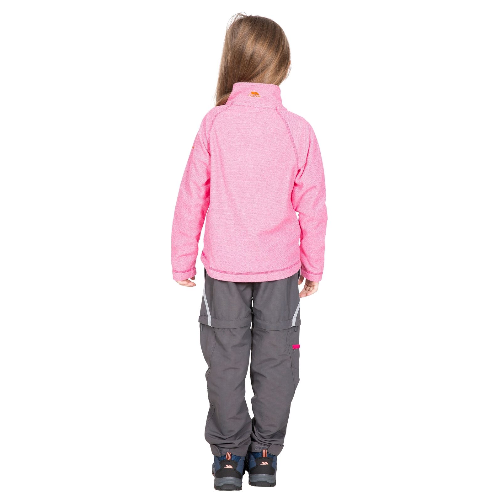 Trespass Girls 1/2 Zip Jumper Pullover Pockets Casual Top Meadows - Picture 21 of 31