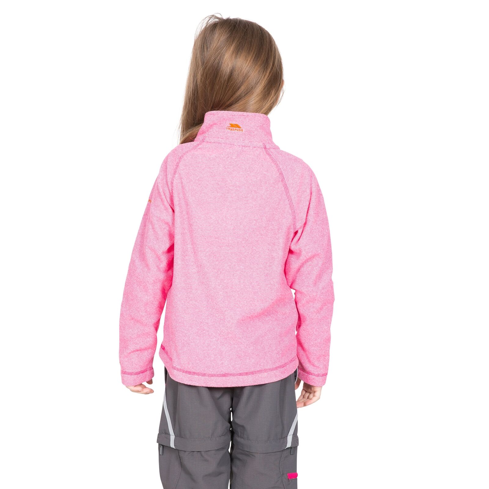 Trespass Girls 1/2 Zip Jumper Pullover Pockets Casual Top Meadows - Picture 22 of 31