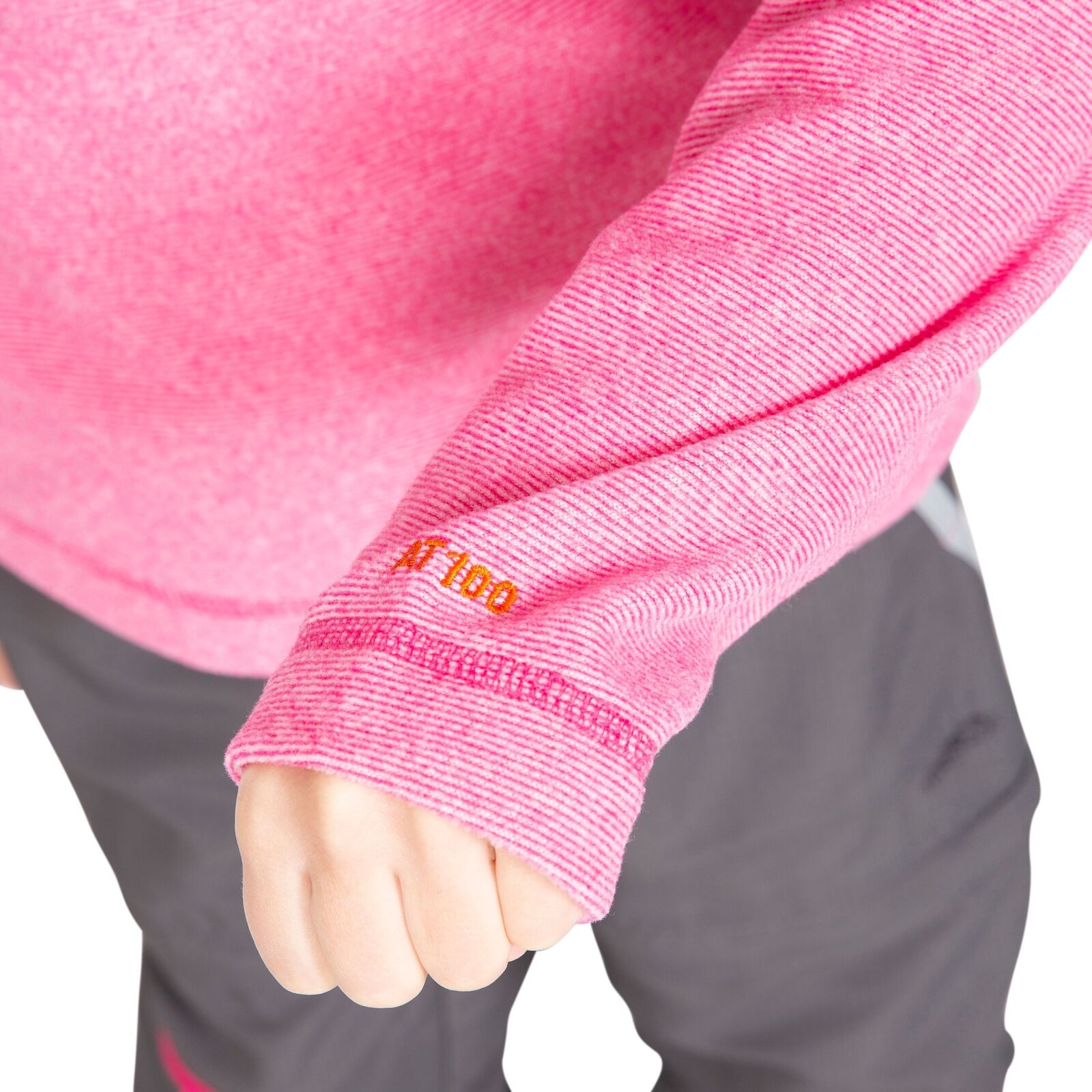 Trespass Girls 1/2 Zip Jumper Pullover Pockets Casual Top Meadows - Picture 23 of 31