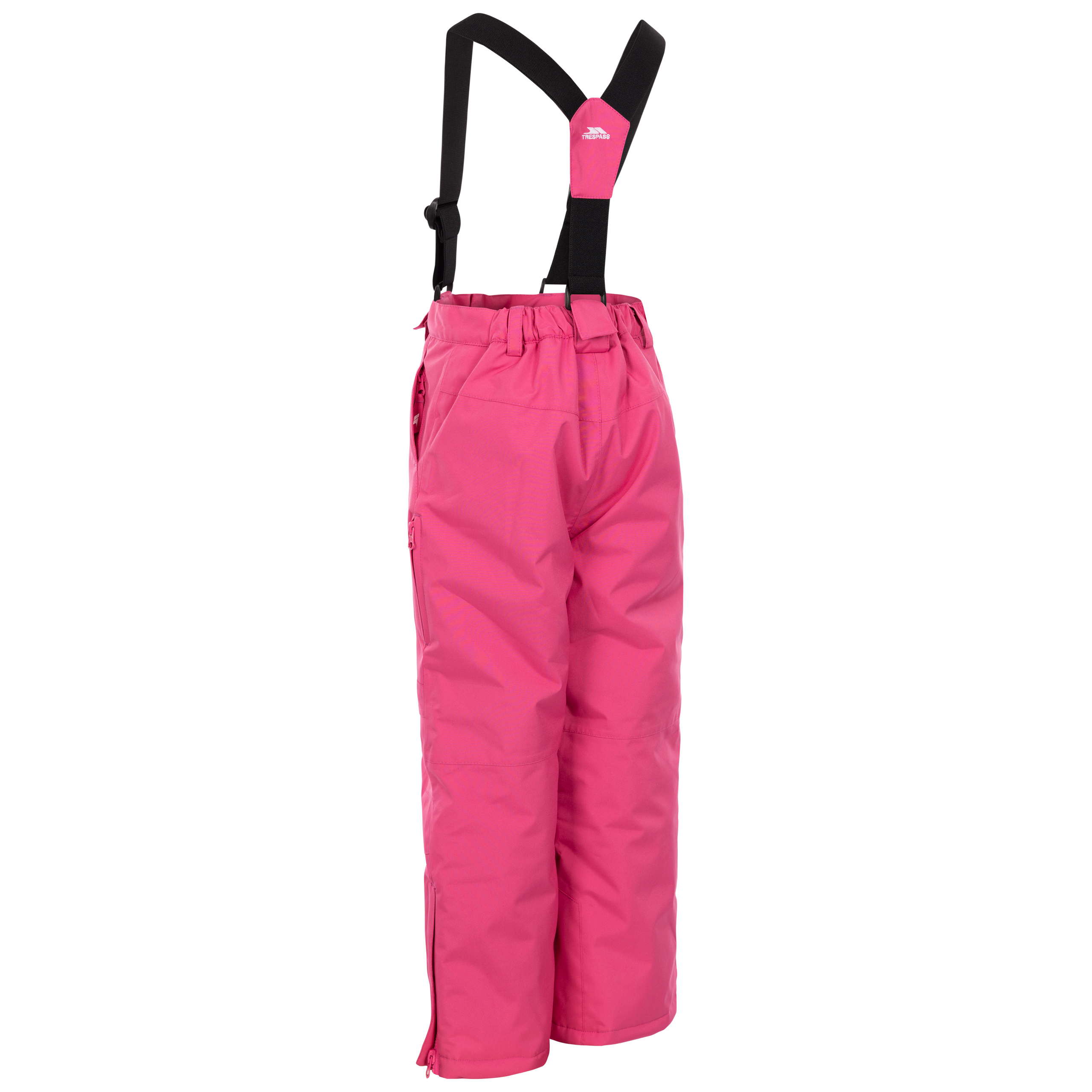 Trespass Unisex Kids Ski Trousers Waterproof Insulated Salopettes Padded - Rumi - Picture 6 of 6