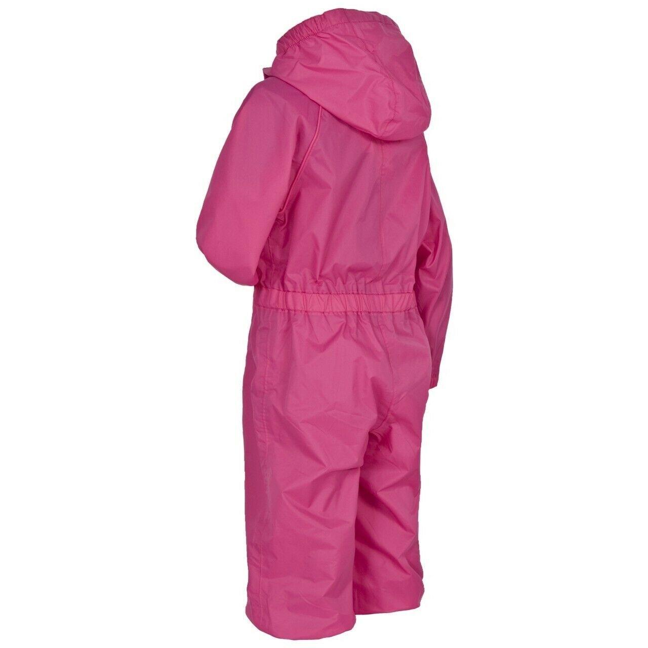 Trespass Babies Rainsuit Hooded Waterproof All in One Breathable Suit Button - Picture 6 of 41