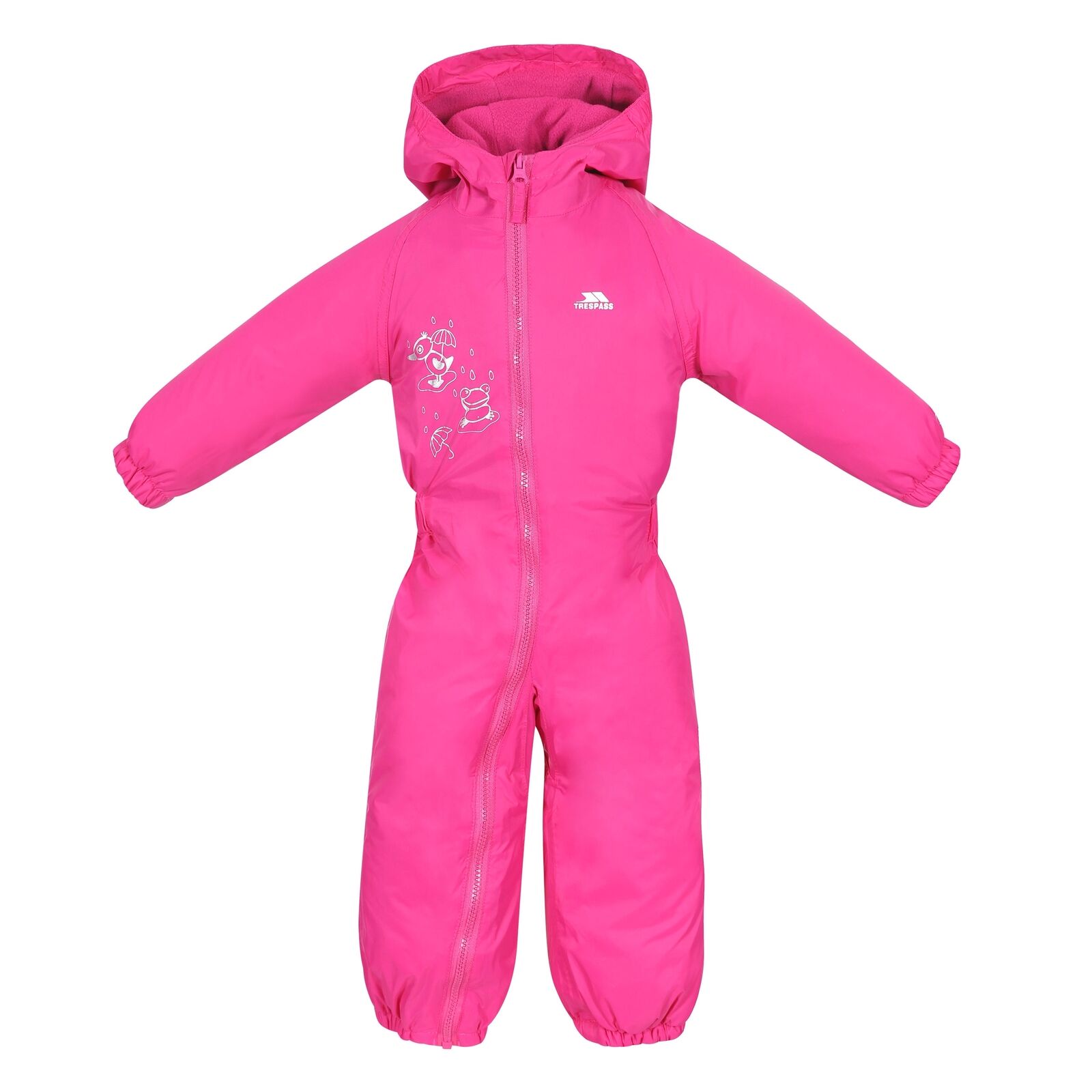 Trespass Babies Rain Suit Hooded All in One Breathable Dripdrop - Picture 13 of 49