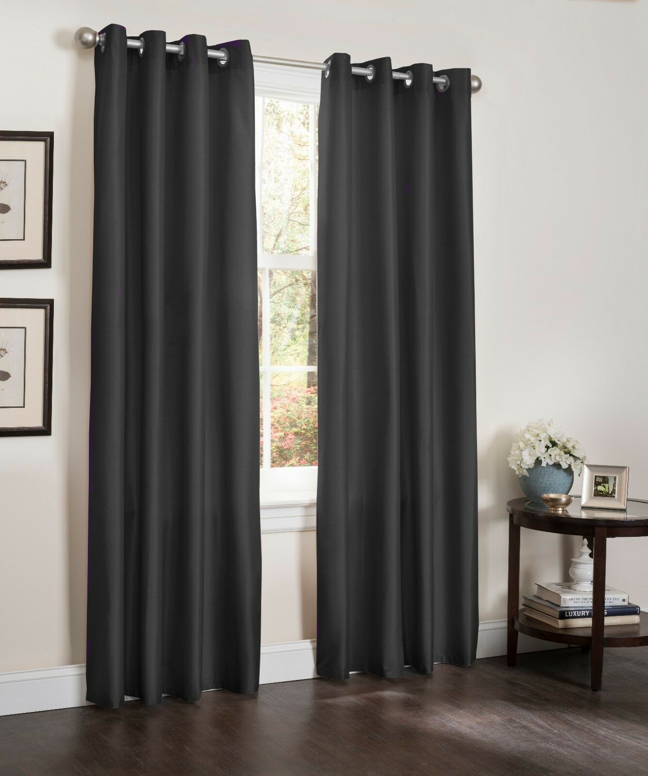 1 PC Window Curtain Panel Blackout Foam Back Energy Efficient 55x90, 8 Colors - Picture 9 of 16