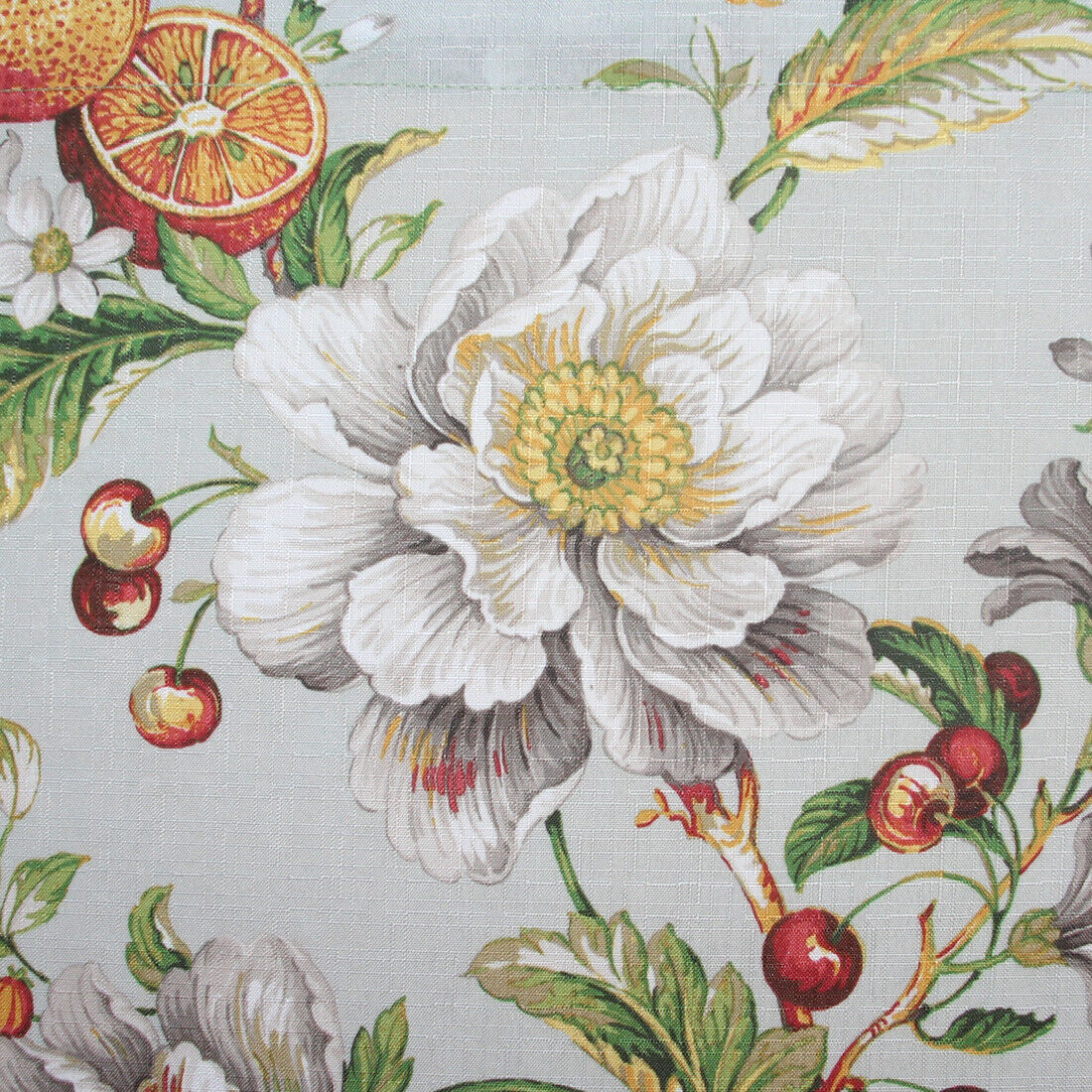 3 PC Kitchen Curtain Swag Set, Fruit Floral Rooster Printed Design Window Panels - Picture 41 of 62