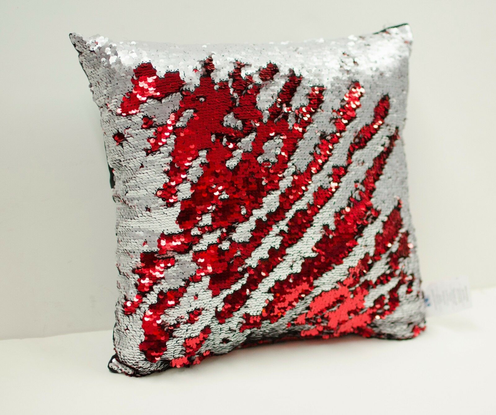 Mermaid Throw Pillow Reversible Colorful Sequin Cushion Comfortable Fill - Picture 71 of 85