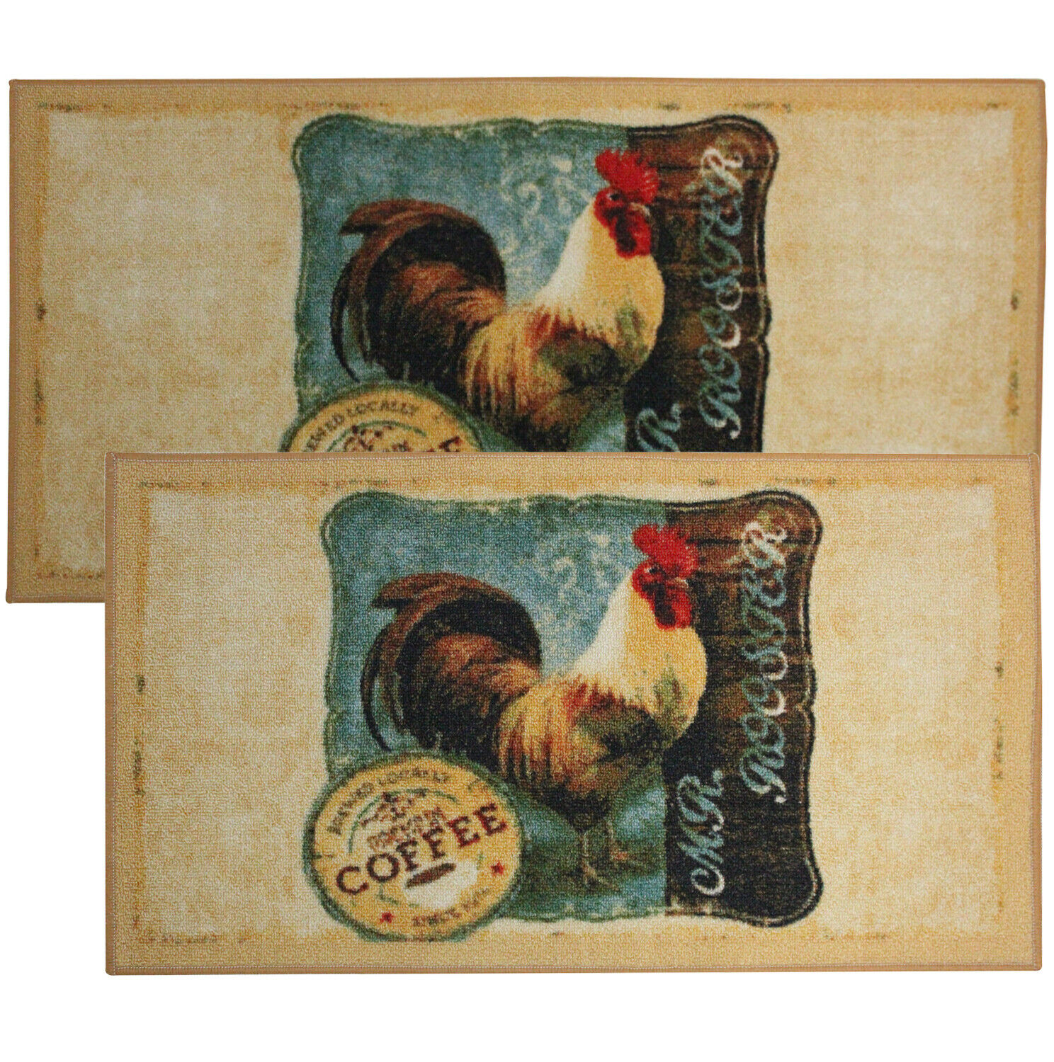 Kitchen Area Rugs Floor Mat Carpet Home Decor Fun Prints 18x30, 20x40 & Sets - Picture 33 of 49