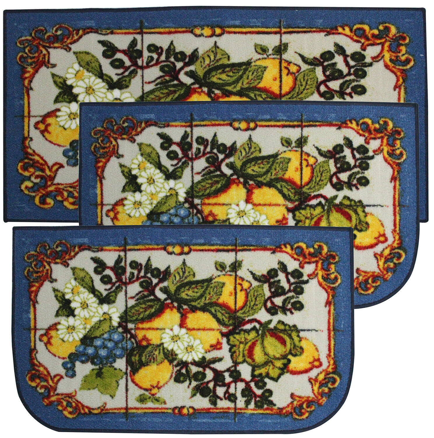 Kitchen Area Rugs Floor Mat Carpet Home Decor Fun Prints 18x30, 20x40 & Sets - Picture 48 of 49