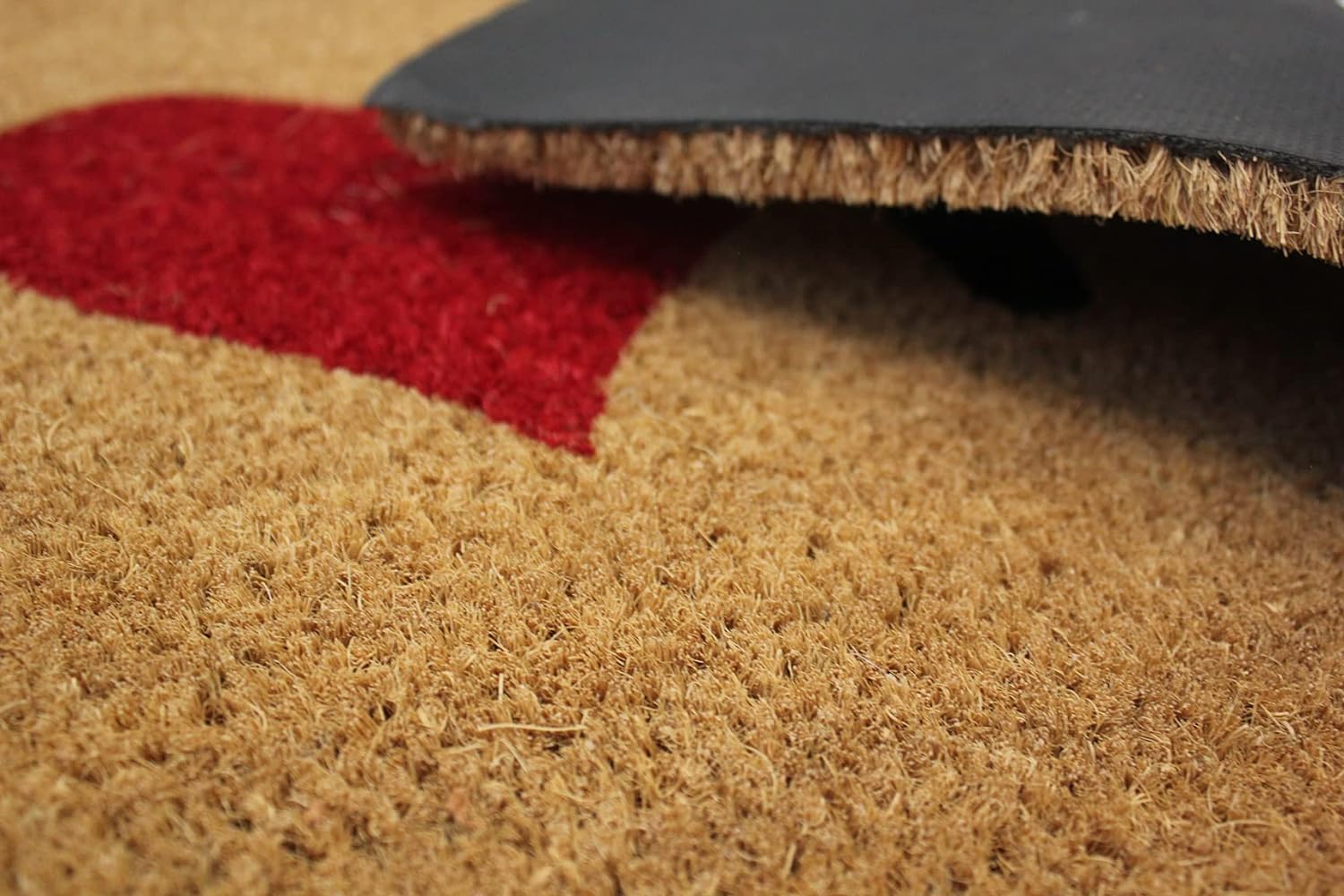 Printed Coir Doormat Welcome Mat Outdoor Beautiful Valentine Love 18"x28" - 第 13/28 張圖片