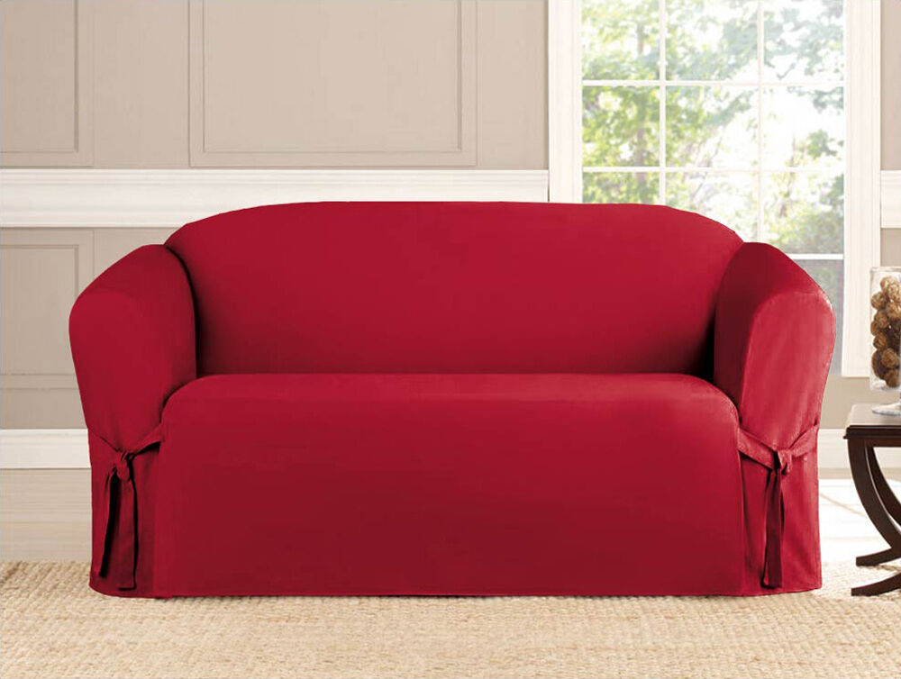 Microsuede Slipcover Furniture Protector Cover Sofa, Loveseat, Chair, 5 Colors - Picture 14 of 18