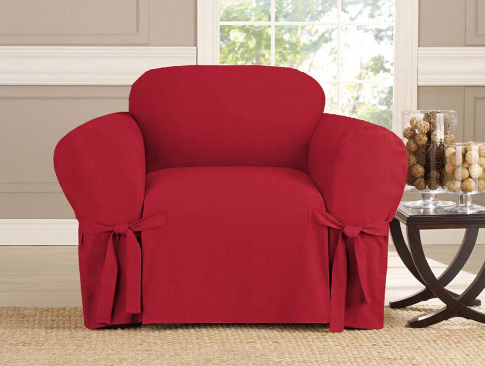 Microsuede Slipcover Furniture Protector Cover Sofa, Loveseat, Chair, 5 Colors - Picture 15 of 18